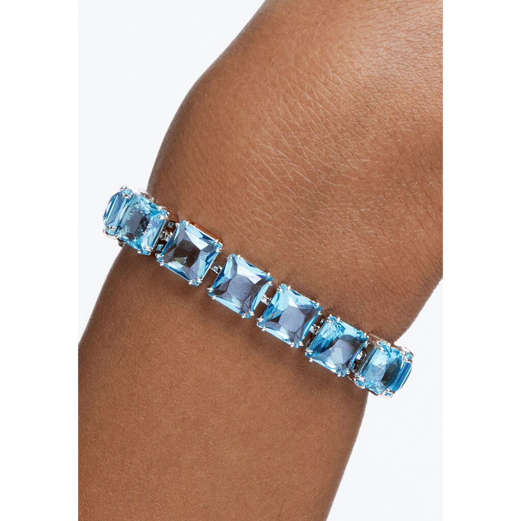 Swarovski Armband »Millenia, Kristalle im Quadrat Schliff, 5612682, 5614924«