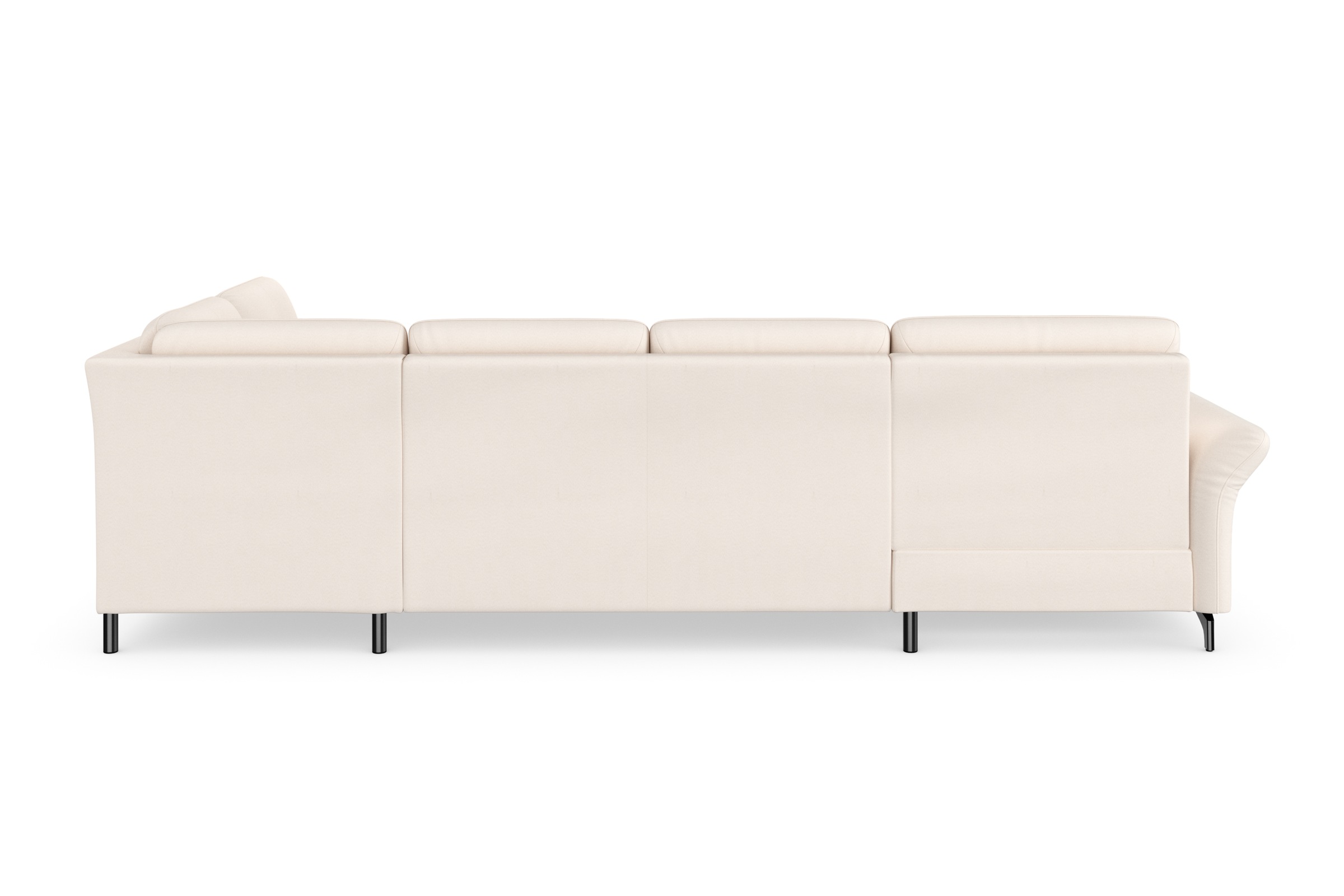 Places of Style Wohnlandschaft »Calando U-Form«, wahlweise mit Bettfunktion, Bettkasten und Armteilfunktion