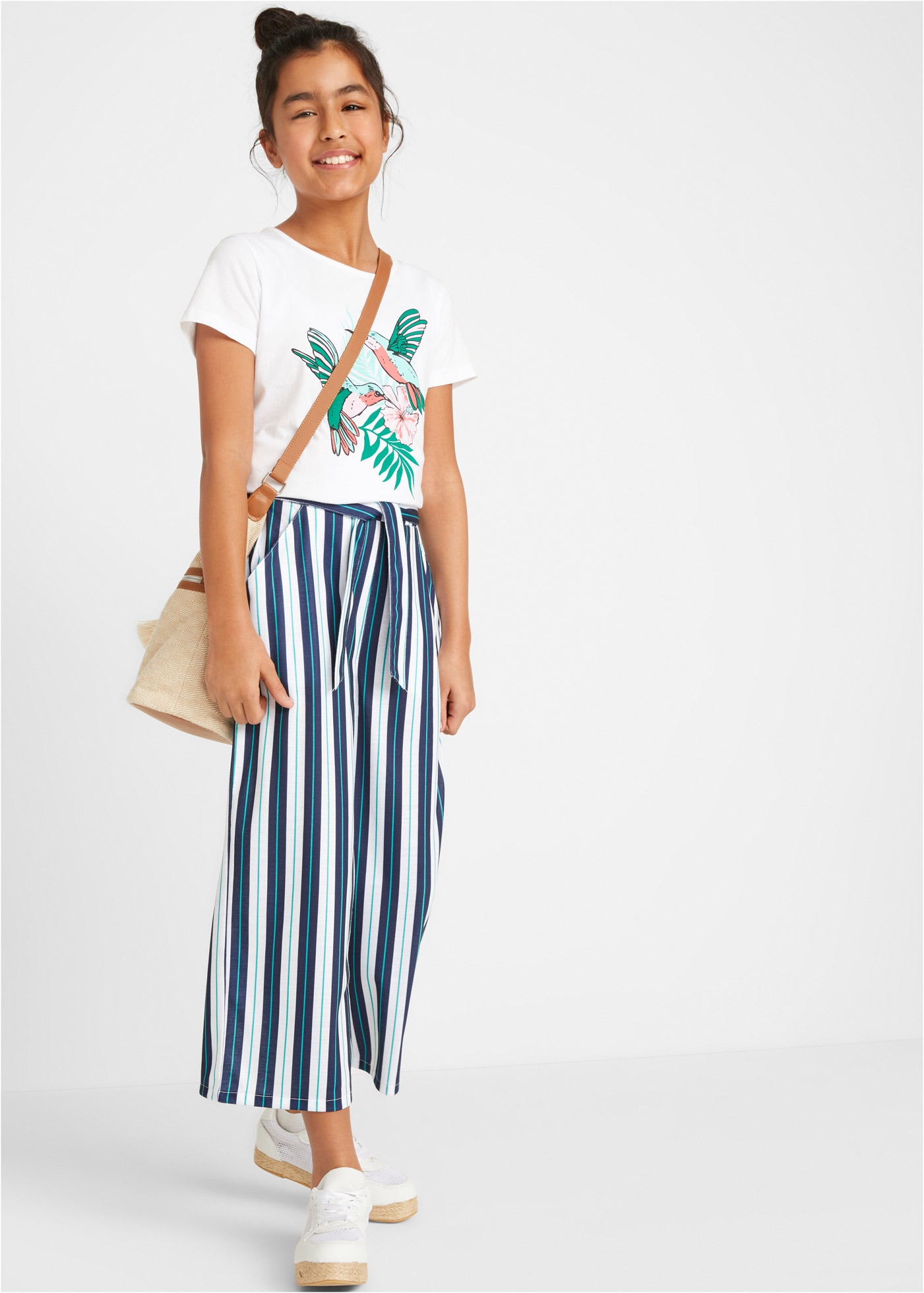 bonprix Palazzohose  Palazzo-Hose mit elastischem Bund