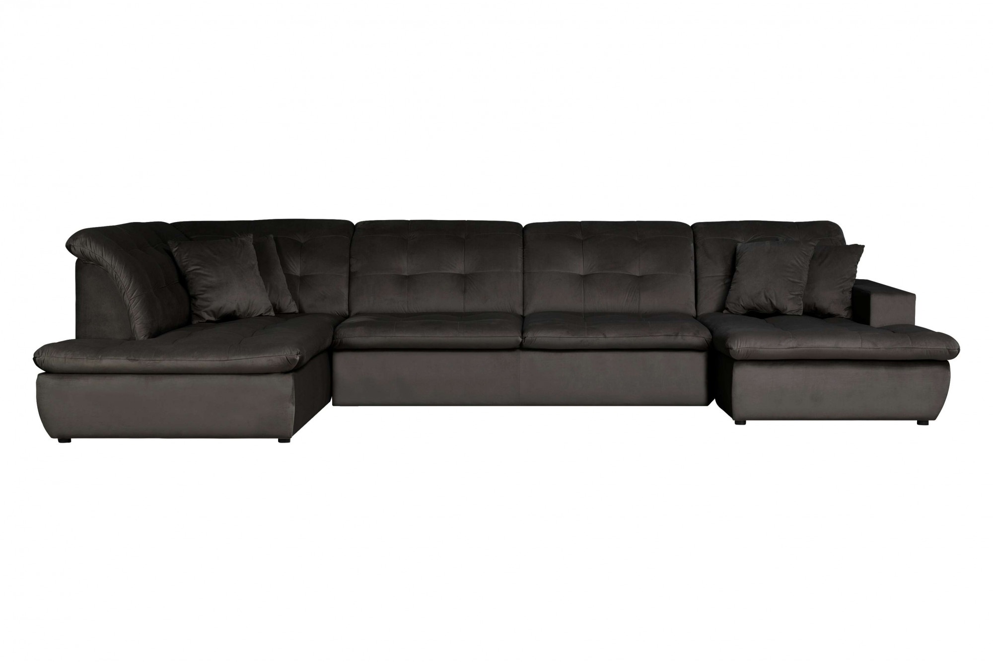 Home affaire Wohnlandschaft "BRISBANE NEU U-Form" mit feiner Steppung, Matt günstig online kaufen