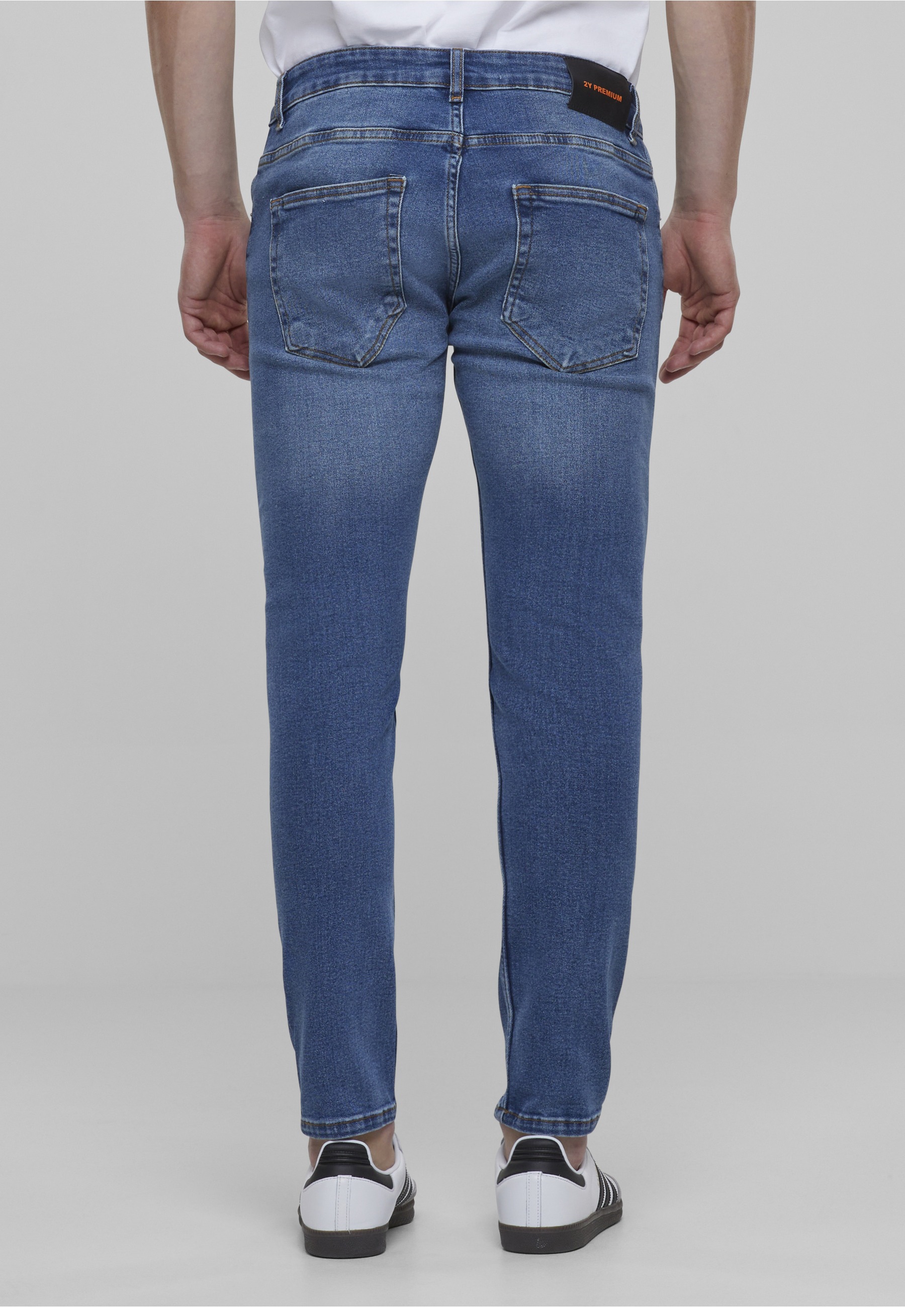 2Y Premium Bequeme Jeans »2Y Premium Herren 2Y Skinny Fit Destroyed Jeans«