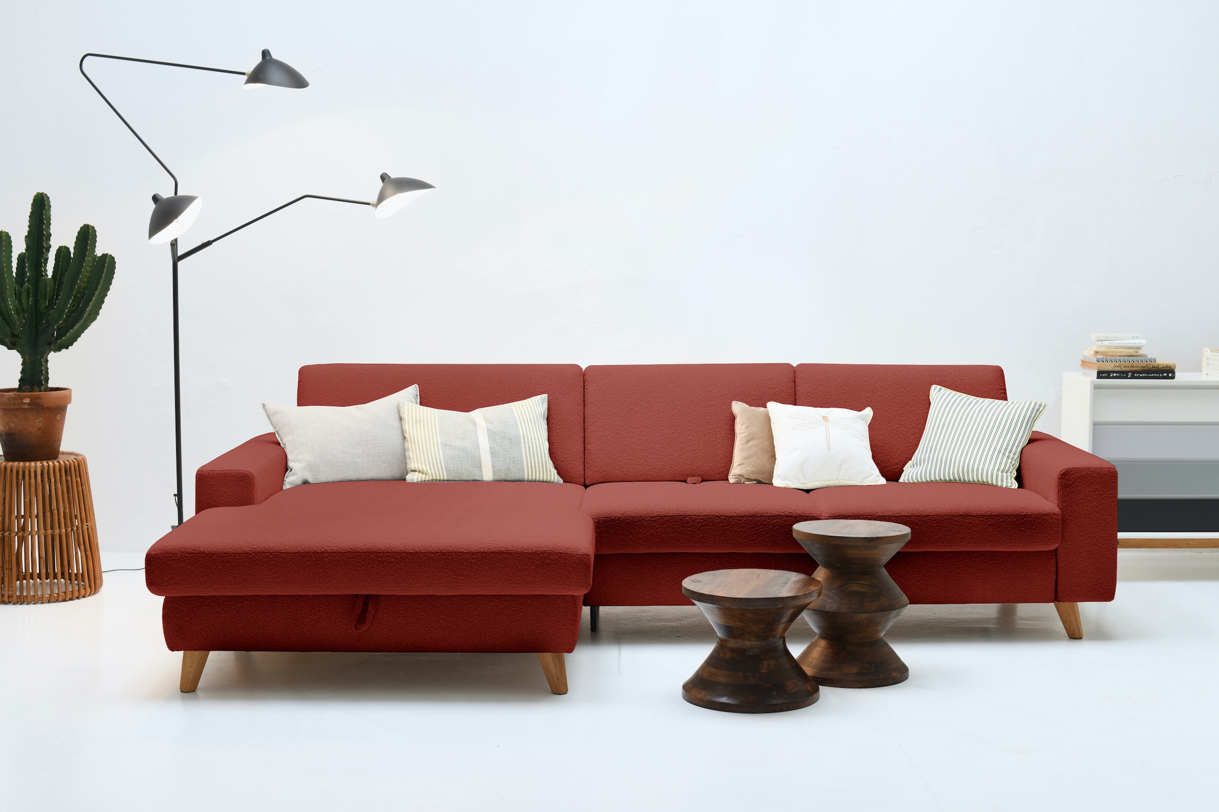 Ecksofa »Nordic Shift Pure«, wahlweise mit Bettfunktion und Bettkasten