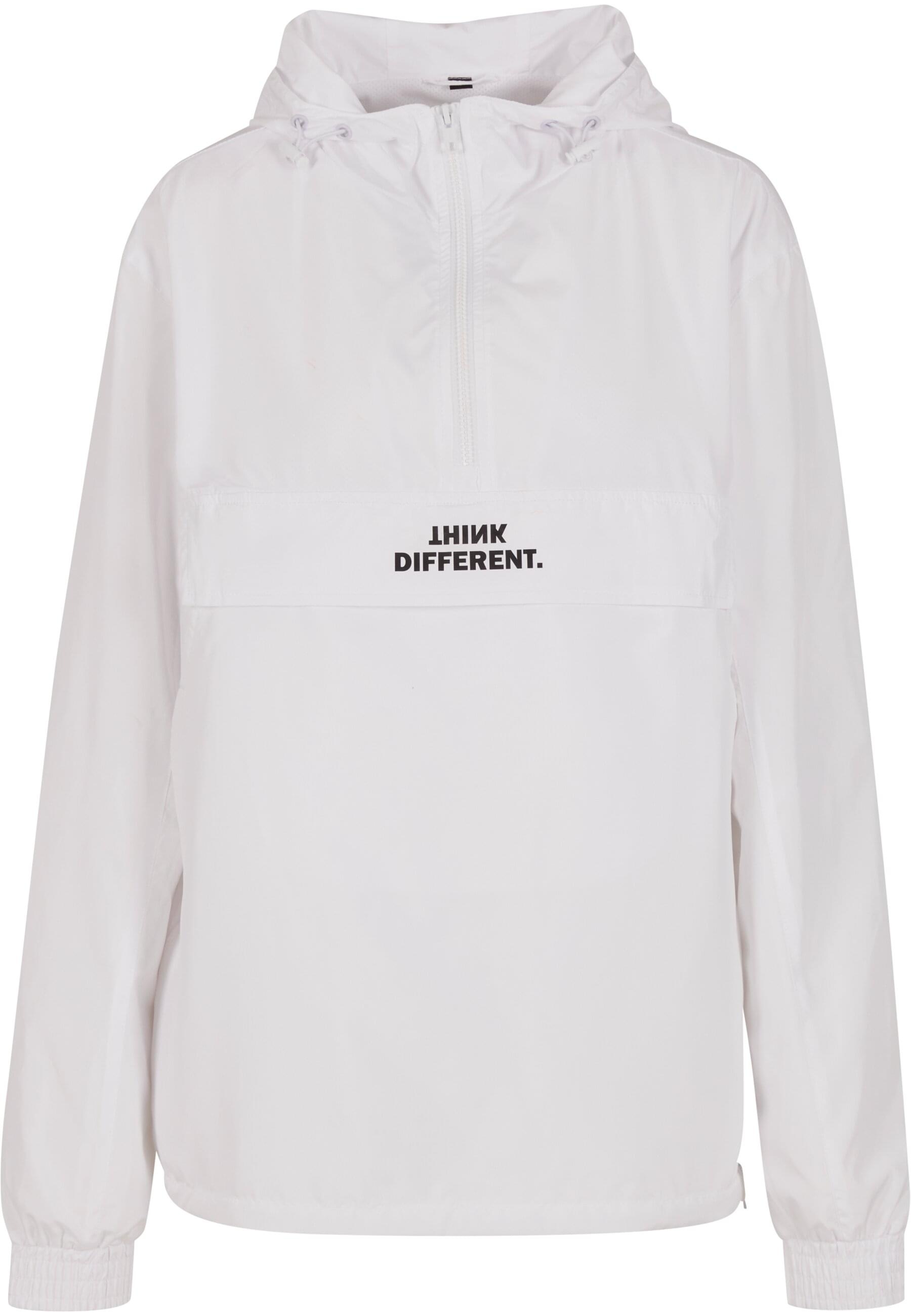 MisterTee Allwetterjacke "MisterTee Think Different Basic Pull Over Jacket" günstig online kaufen