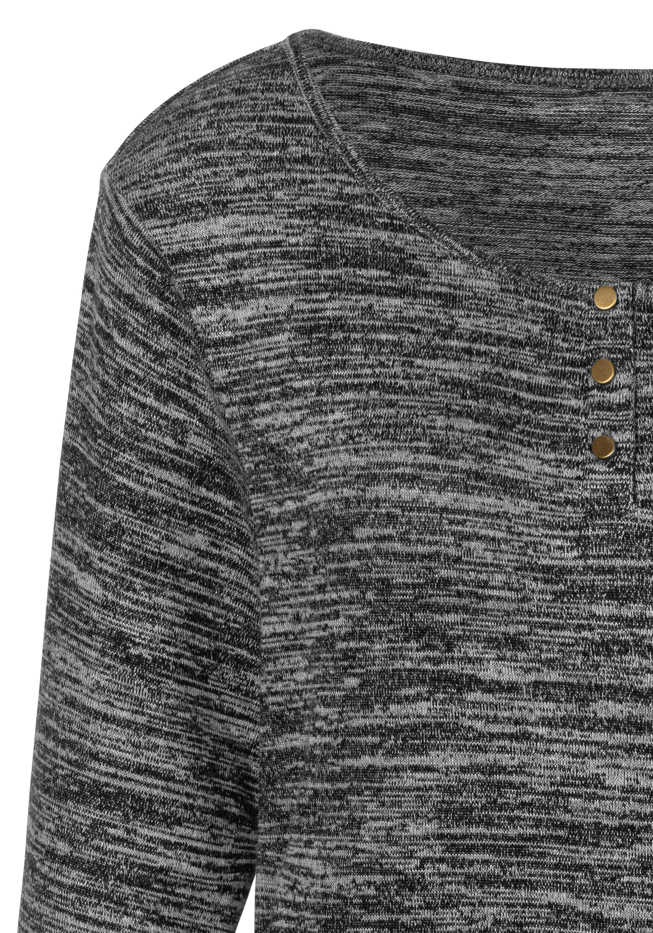 LASCANA 3/4-Arm-Shirt »mit goldfarbenen Knöpfen«, (2er-Pack), aus weicher Viskose-Qualität