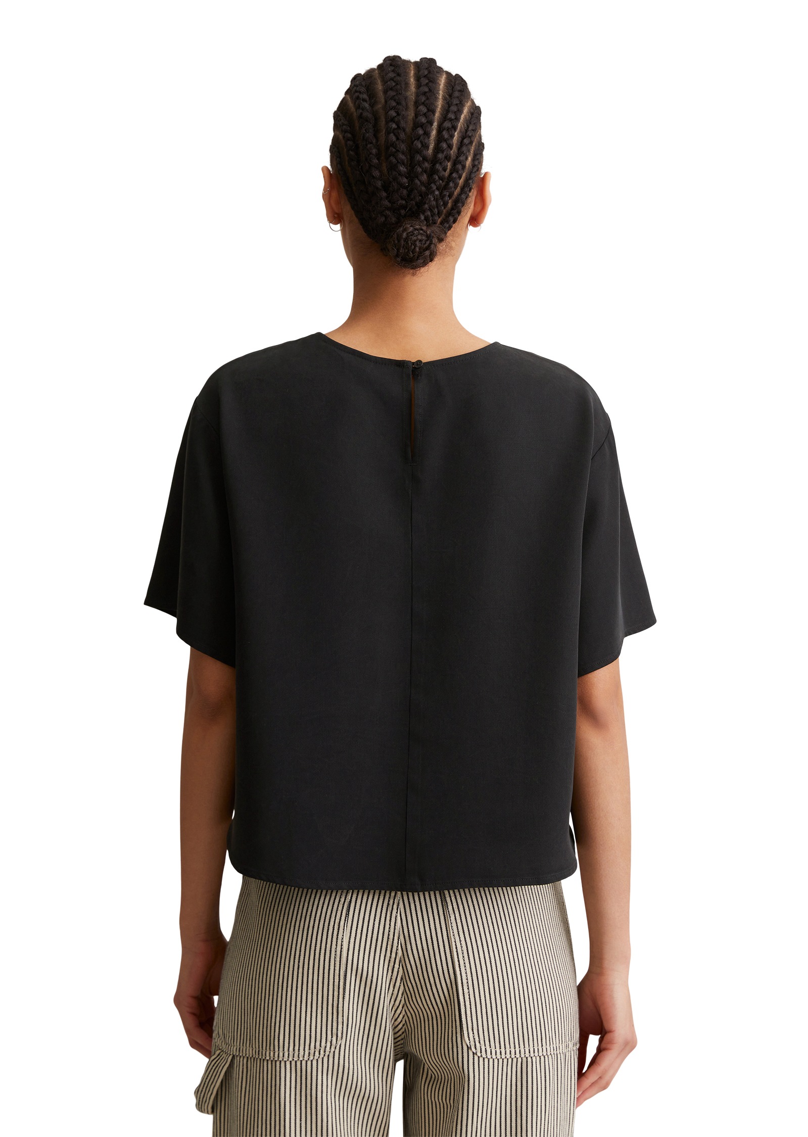 Marc O'Polo DENIM Shirtbluse, feine Oberflächenstruktur