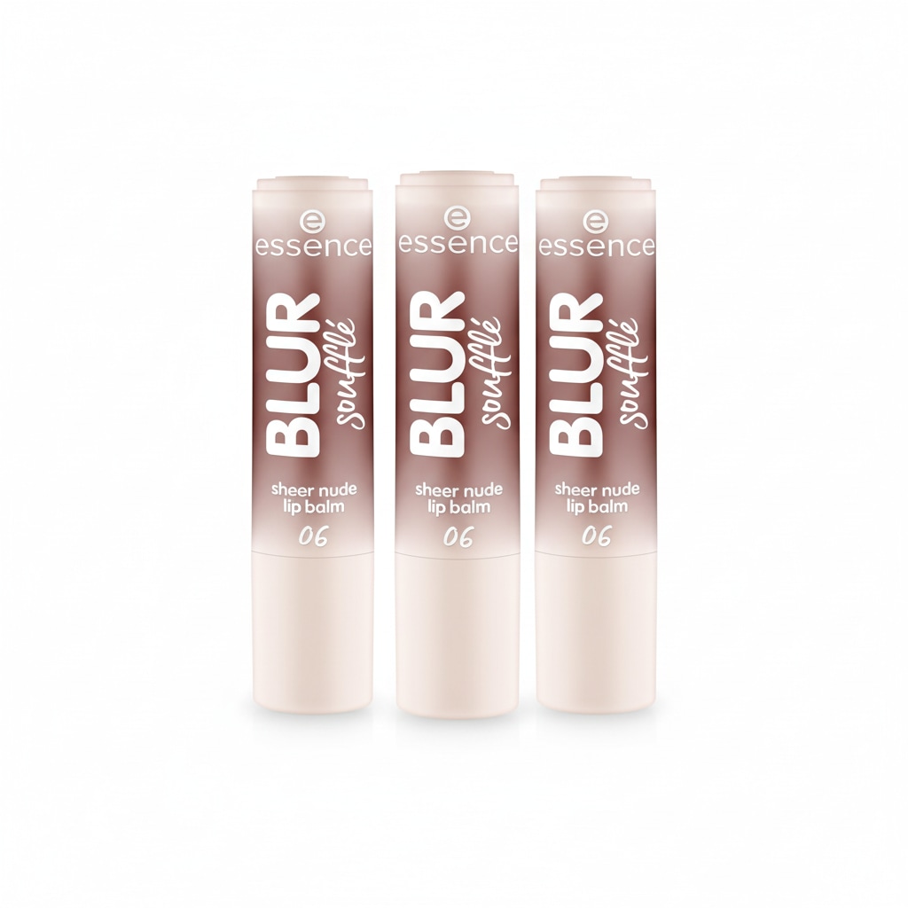 Essence Lippenbalsam »BLUR soufflé sheer nude lip balm«