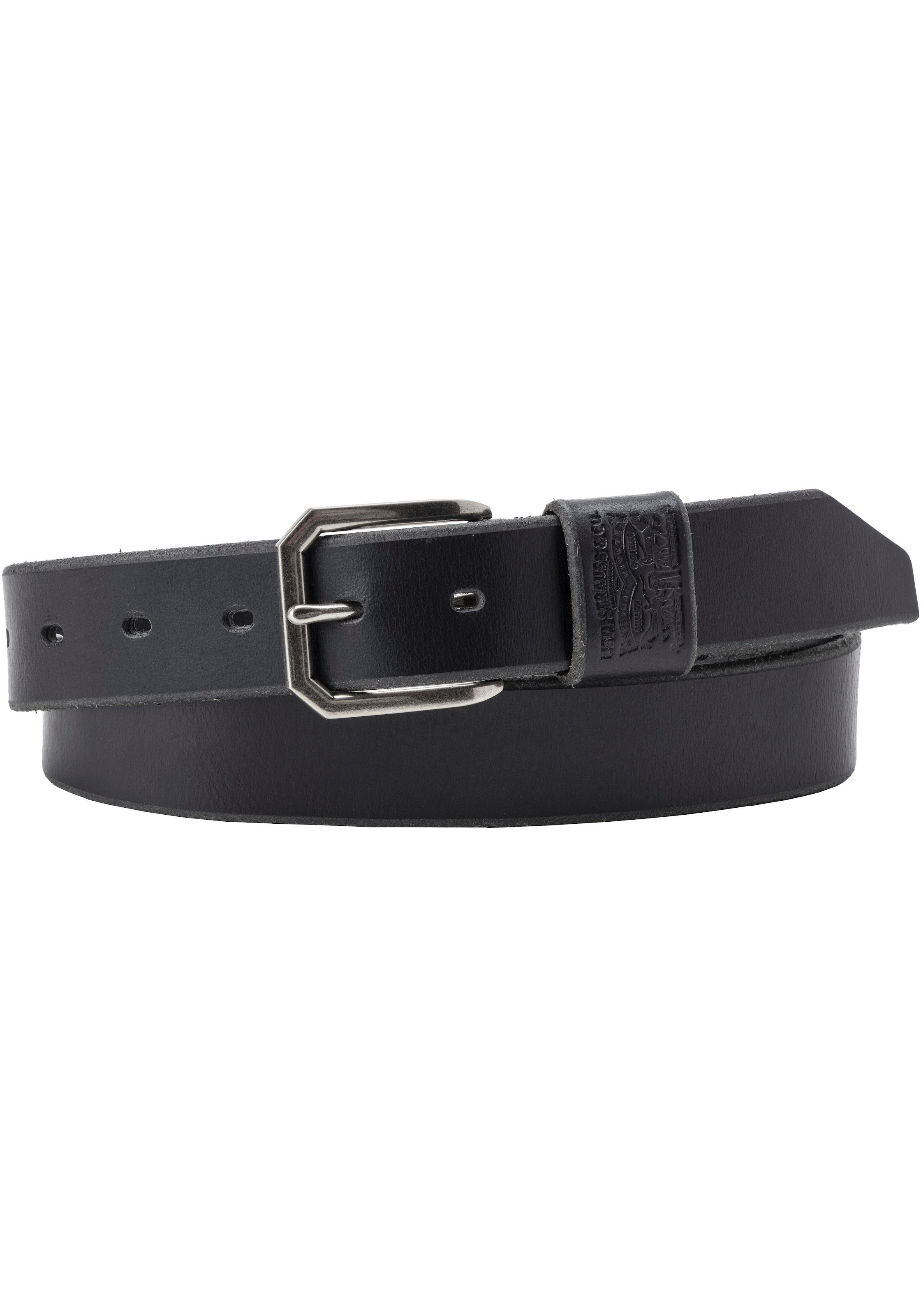 Levis Ledergürtel "WIDE LOOP TWO HORSE BELT" mit Logoprägung günstig online kaufen