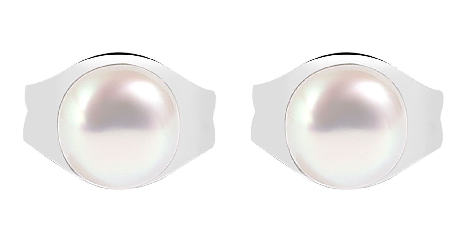 Adelia´s Paar Ohrhänger "Damen Ohrringe – Ohrstecker aus Edelstahl mit Süßw günstig online kaufen