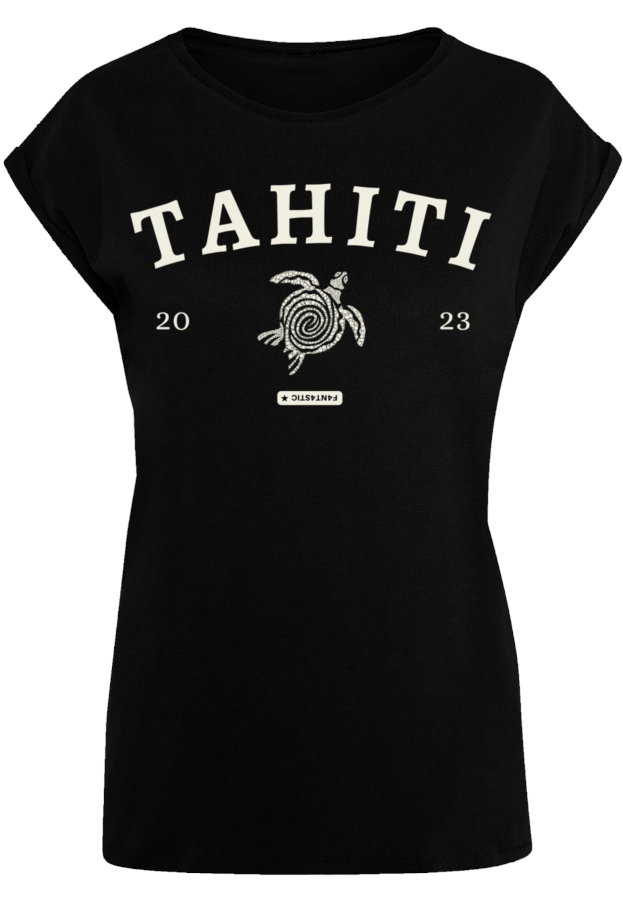 F4NT4STIC T-Shirt "PLUS SIZE Tahiti", Print