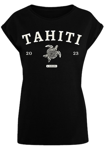 F4NT4STIC Marškinėliai »PLUS SIZE Tahiti« Print