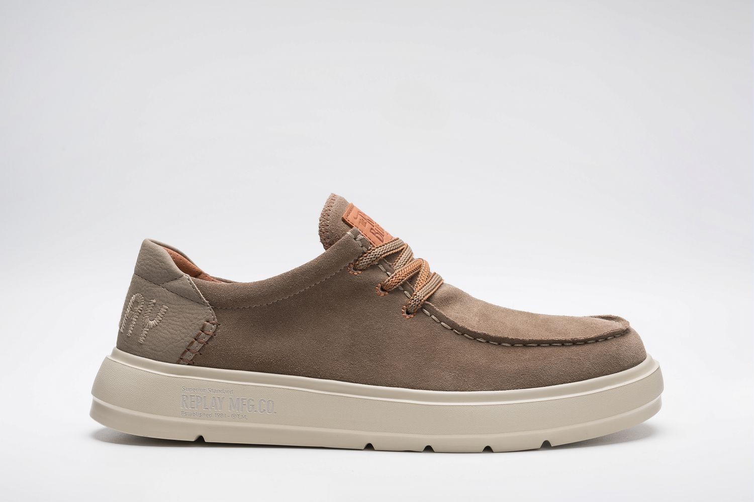 Thumbnail - Replay Schnürschuh Mokassin, Halbschuh, Casual-Sneaker mit gepolstertem Schaftrand