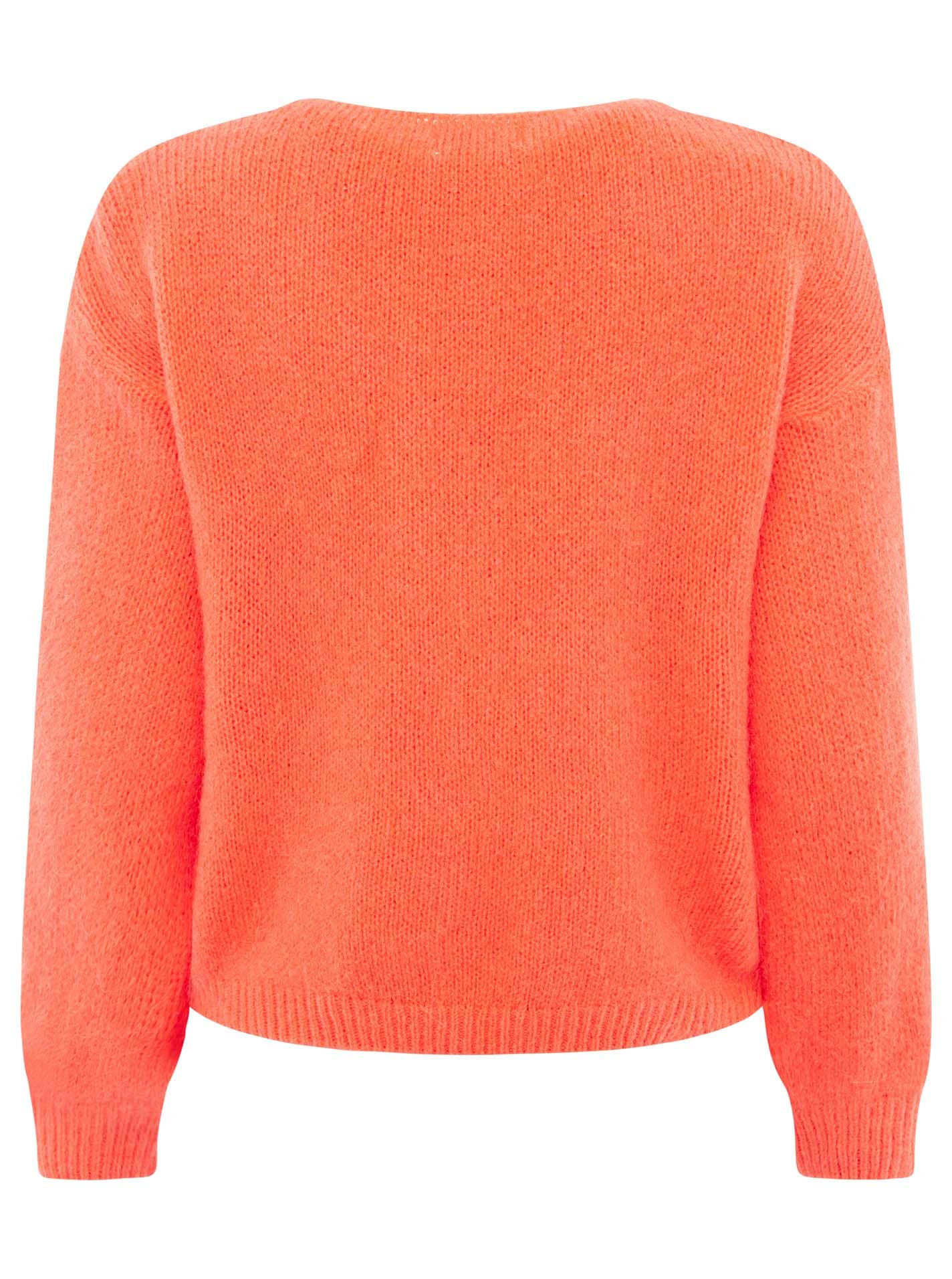 Zwillingsherz »"Uni"« One Size, Langarm, Knopfleiste, tiefer V-Ausschnitt, Wollanteil