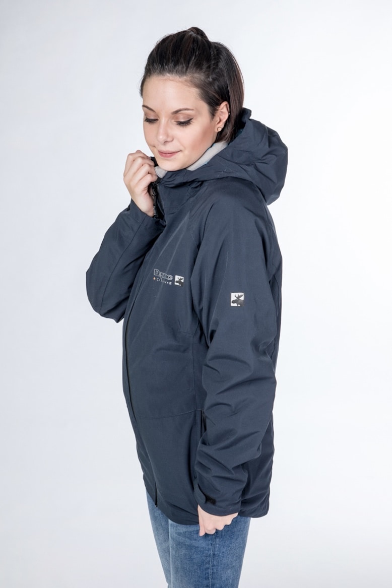 DEPROC Active Winterjacke »Whistler 3in1 II WMN«, auch in Großen Größen erhältlich