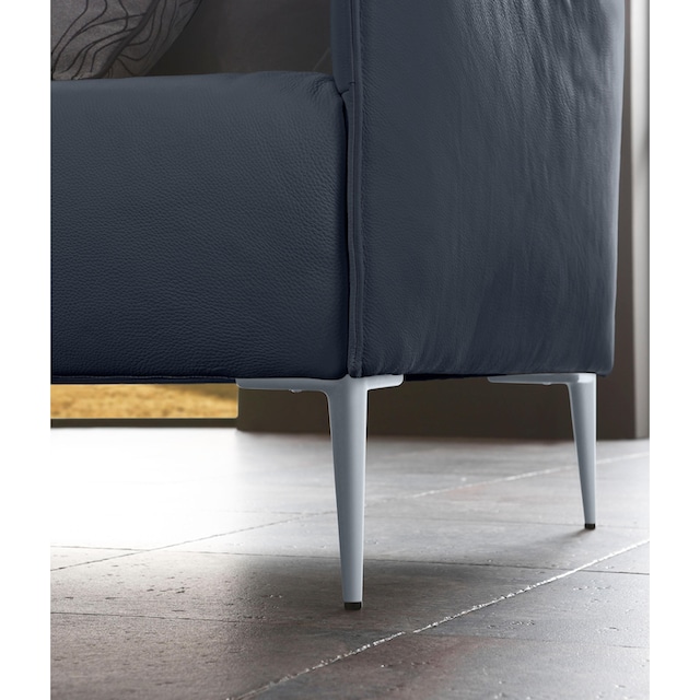 W.SCHILLIG 2-Sitzer »sally«, mit Metallfüßen in Silber matt, Breite 154 cm  | BAUR