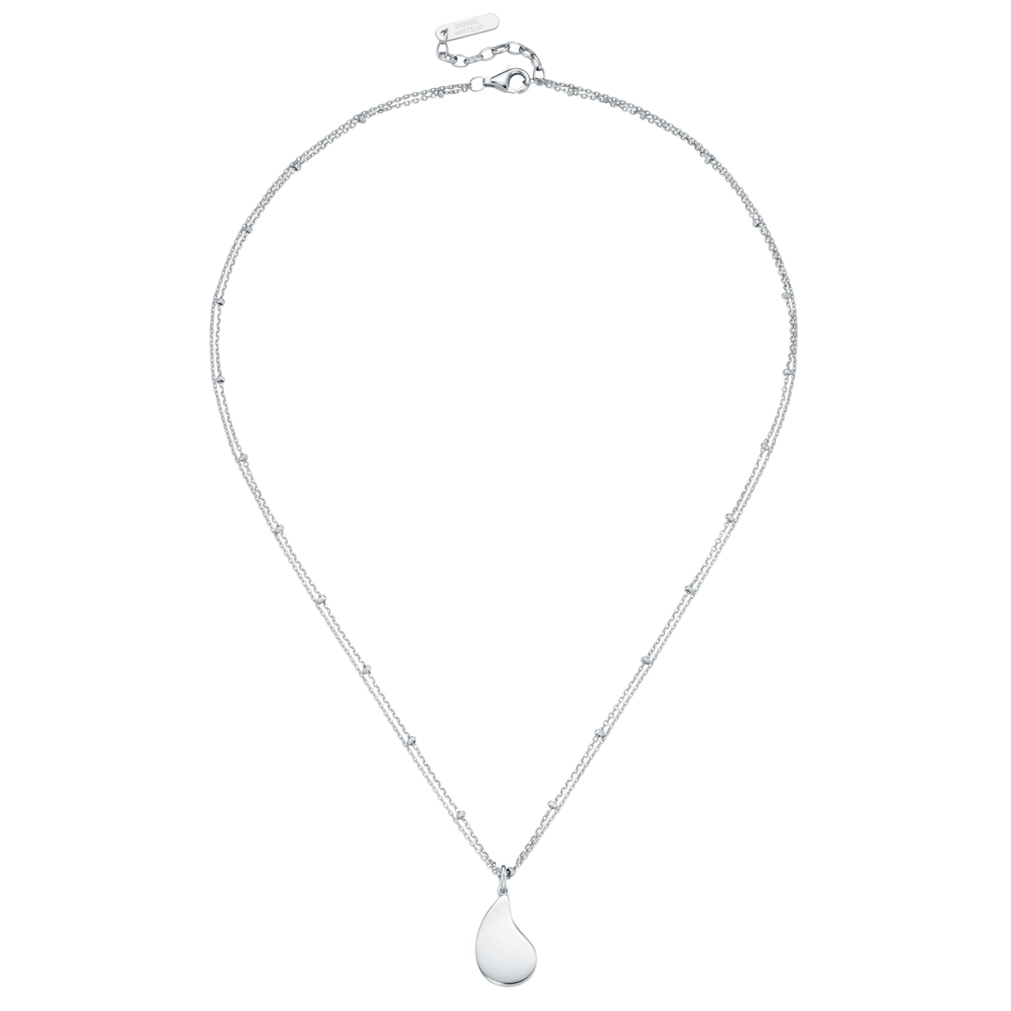 GIORGIO MARTELLO MILANO Kette mit Anhänger »Anhänger Tropfen, Silber 925«