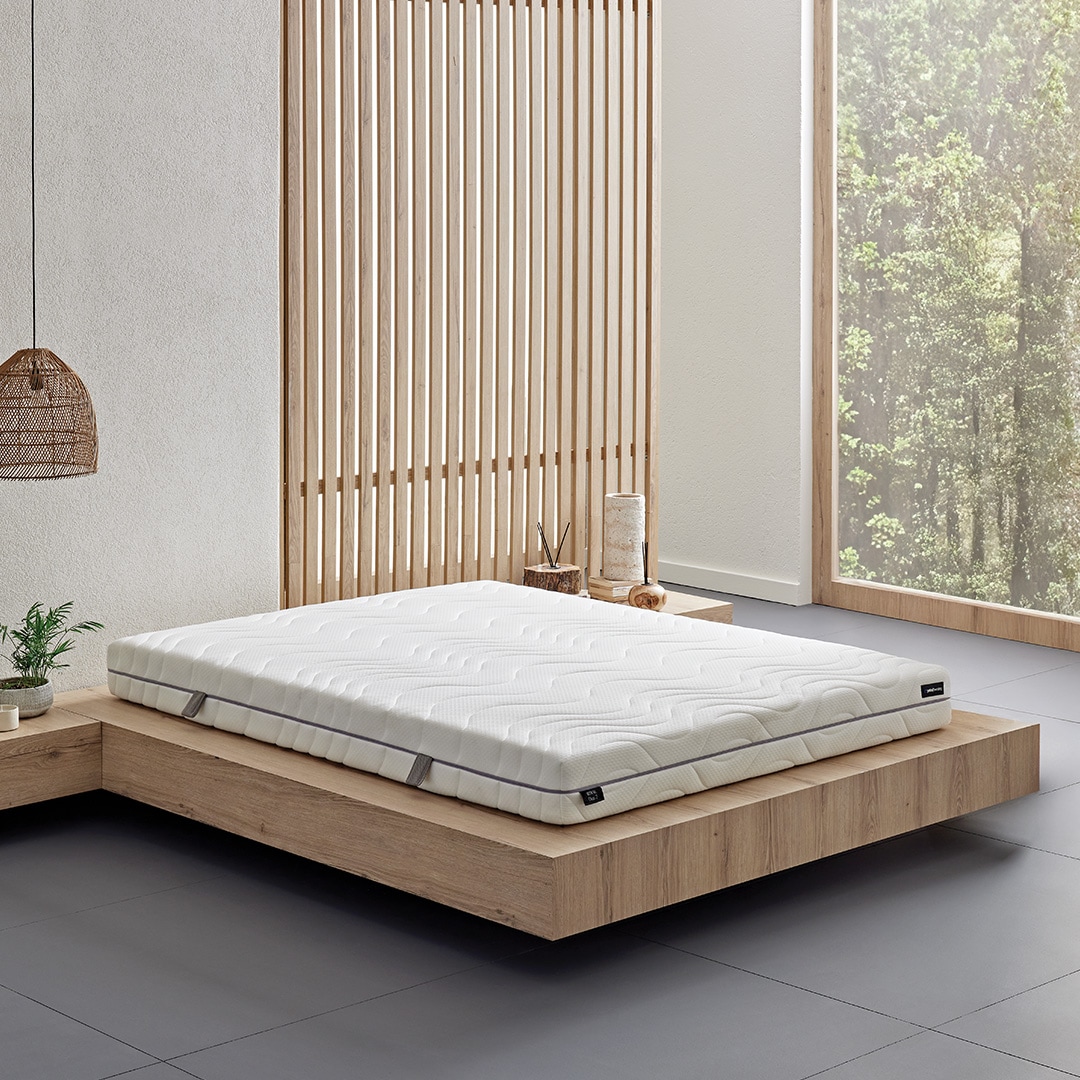 Yatas Bedding Taschenfederkernmatratze "Royal Duo 7 Slim, Matratze 90x200, günstig online kaufen