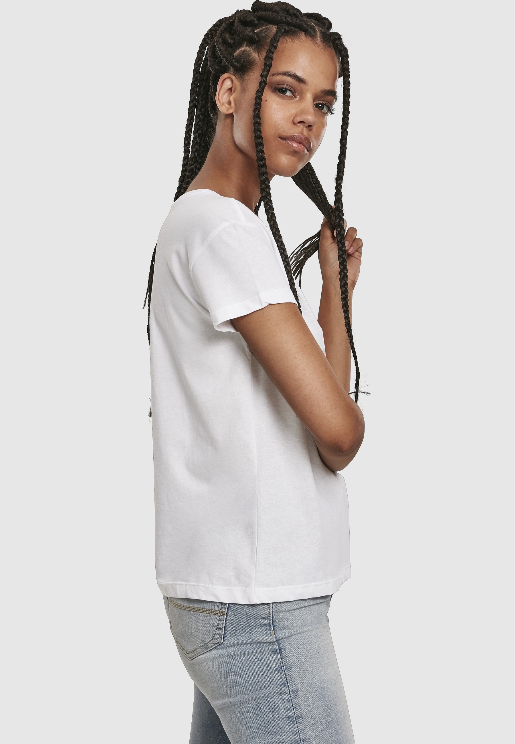 MisterTee T-Shirt »MisterTee Damen Ladies Waiting For Friday Box Tee« 1 Stk.