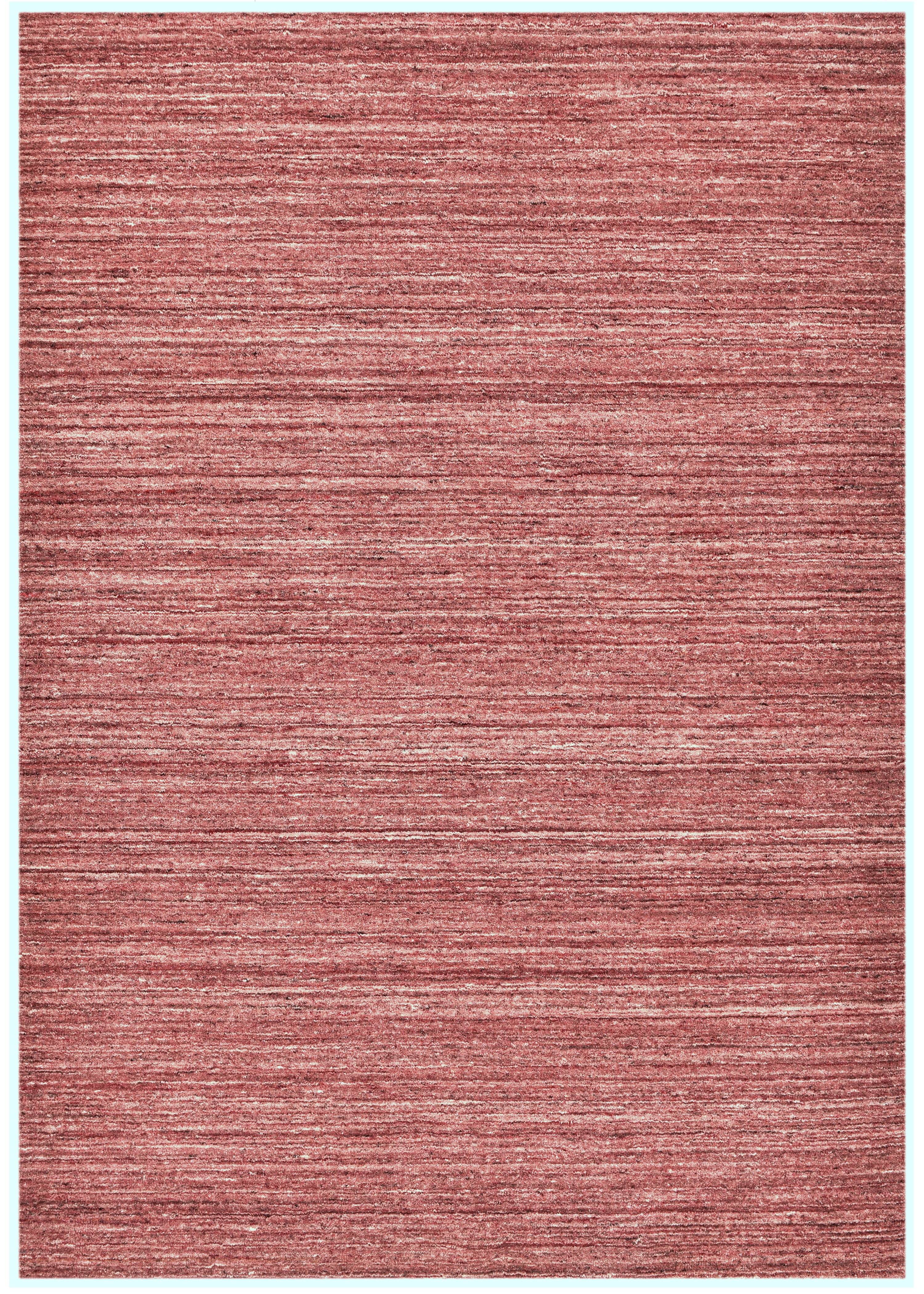 THEKO Wollteppich "Pure UNI, Handwebteppich" rechteckig 14 mm Höhe meliert, reine Wolle, handgewebt, Wohnzimmer