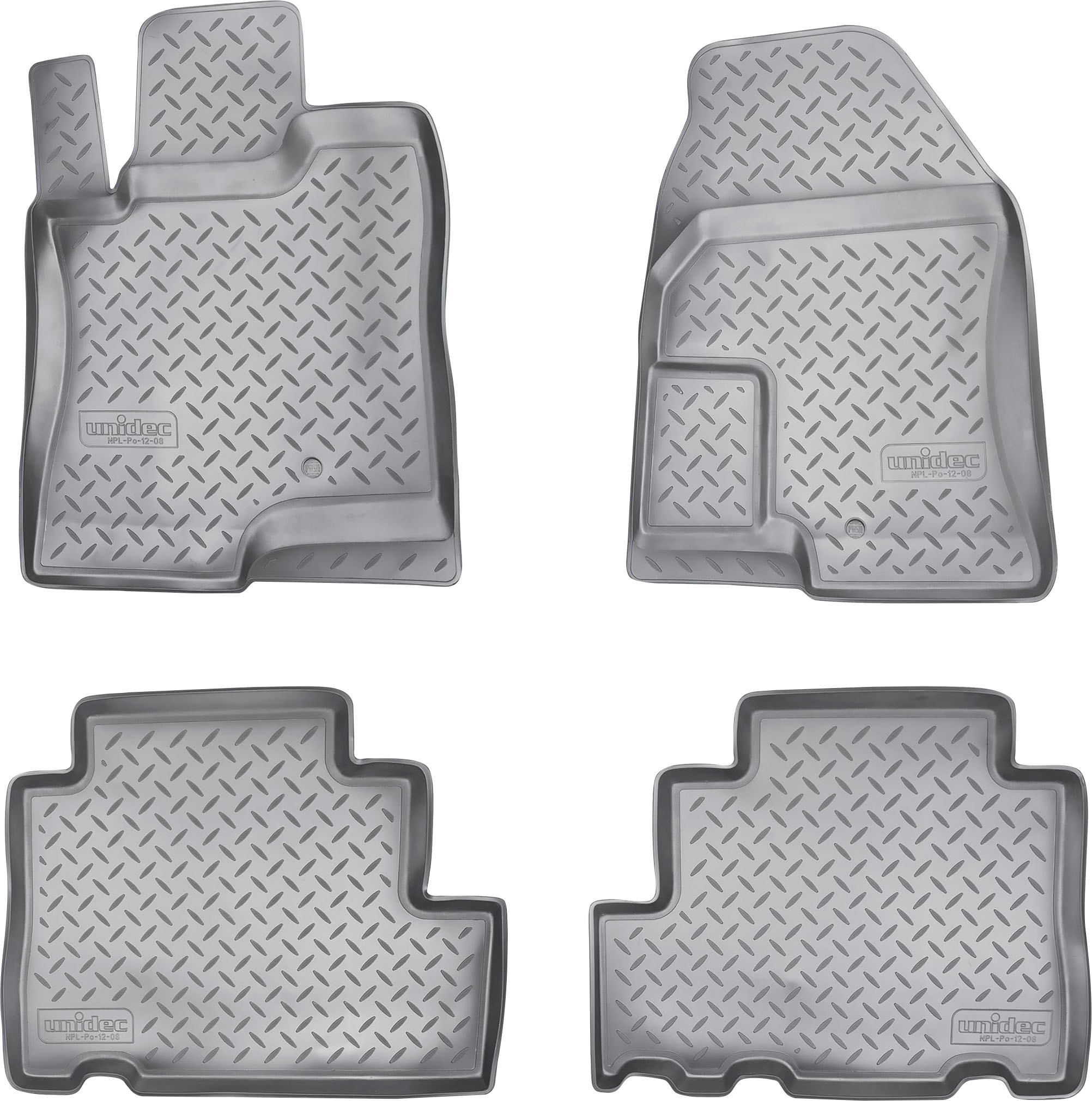 RECAMBO Passform-Fußmatten »CustomComforts«, Chevrolet, Captiva, (Set, 4 St.),  OPEL Antara ab 2006, perfekte Passform günstig | BAUR