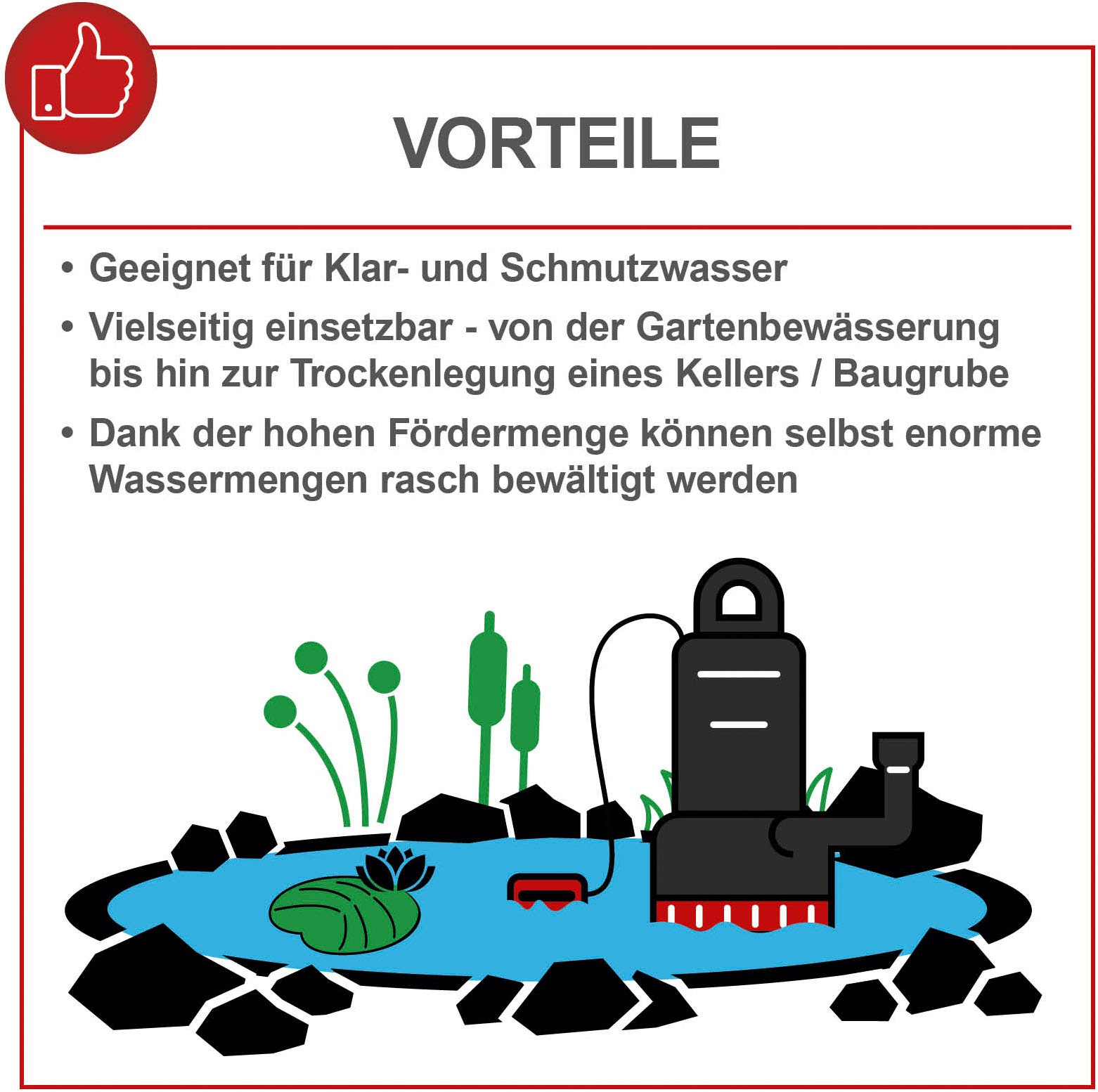 Scheppach Schmutzwasserpumpe »DWP750«