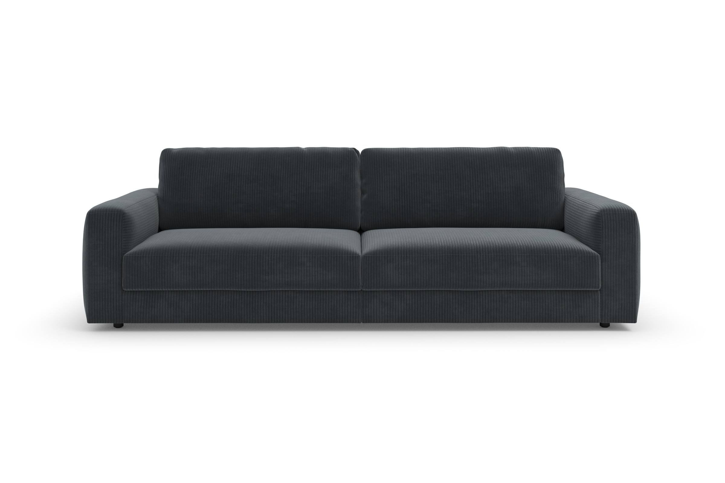 TRENDMANUFAKTUR Big-Sofa »Bourbon, Designsofa,«, mit extra hohem Sitzkomfort, in trendigem Cord Bezug erhältlich