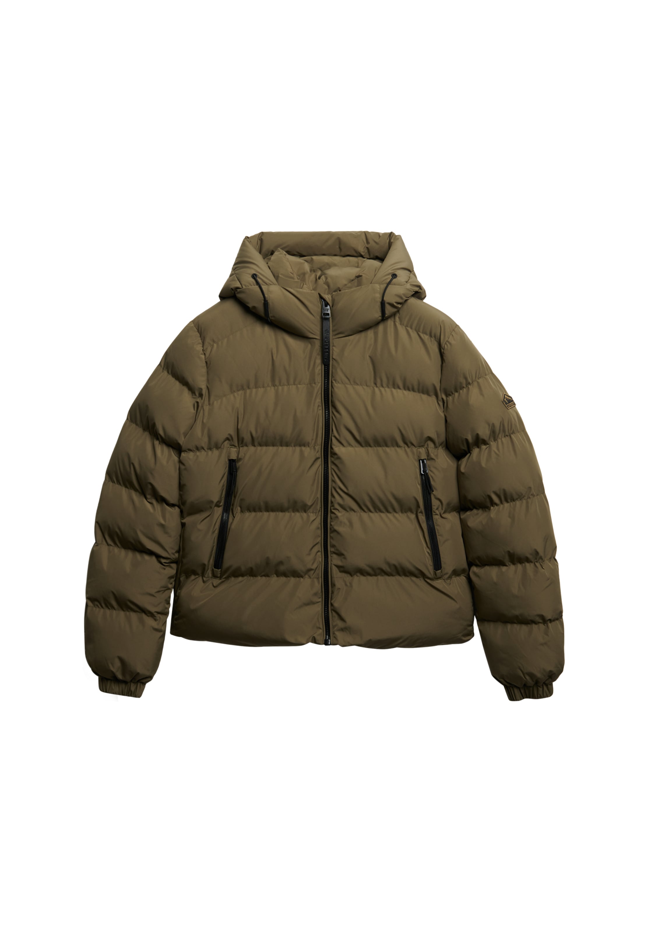 Superdry Steppjacke »HOODED SPORTS PUFFER JACKET«, mit Kapuze