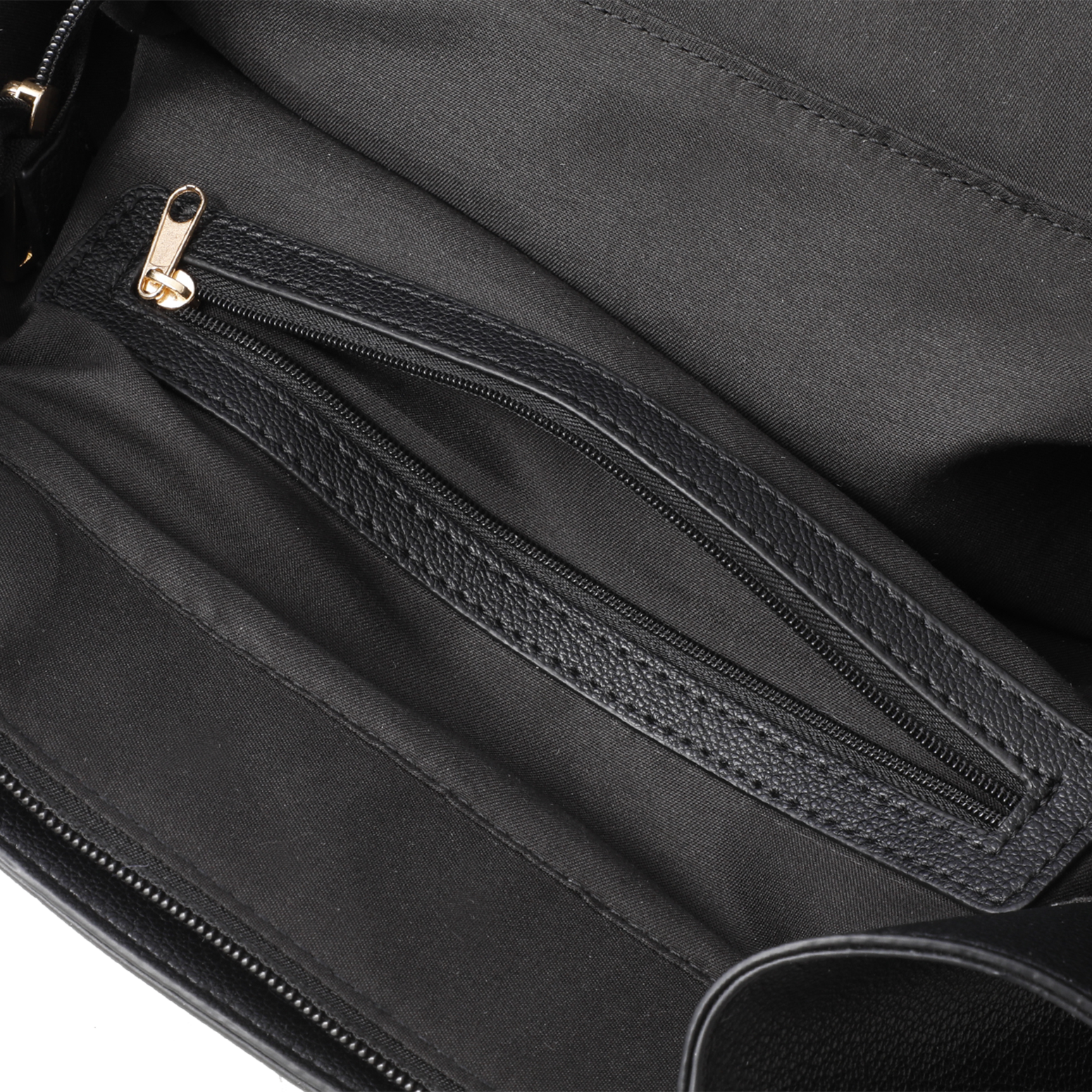 MARCO TOZZI Henkeltasche Damen Umhängetasche, Schultertasche mit goldfarbener Zierschnalle