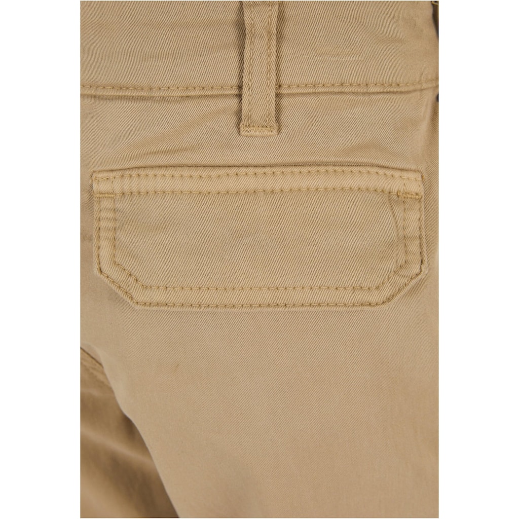 URBAN CLASSICS Cargohose »Urban Classics Damen Girls High Waist Cargo Pants«, (1 tlg.)