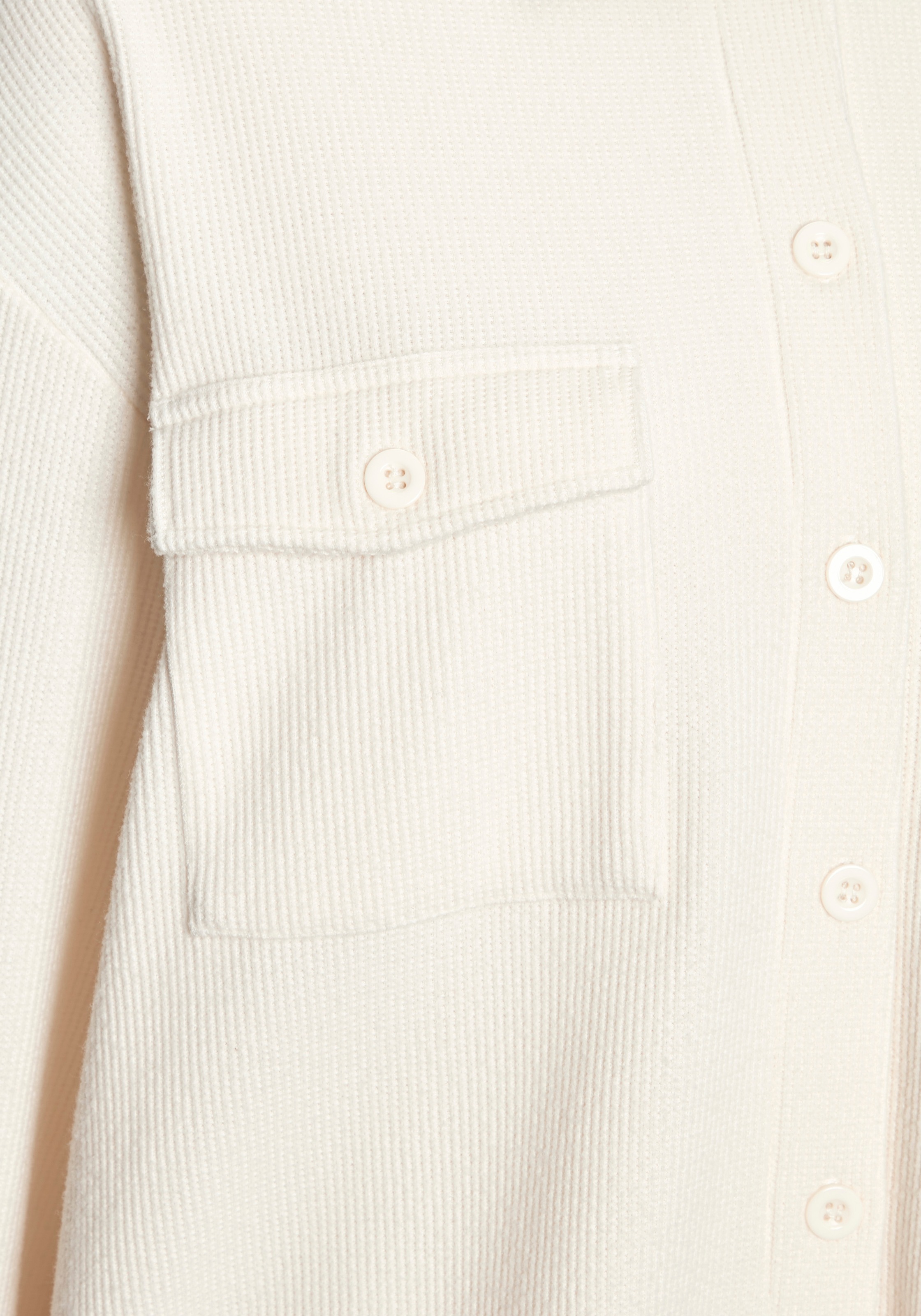 Thumbnail - LASCANA Blusenshirt in modischer Piqué-Optik