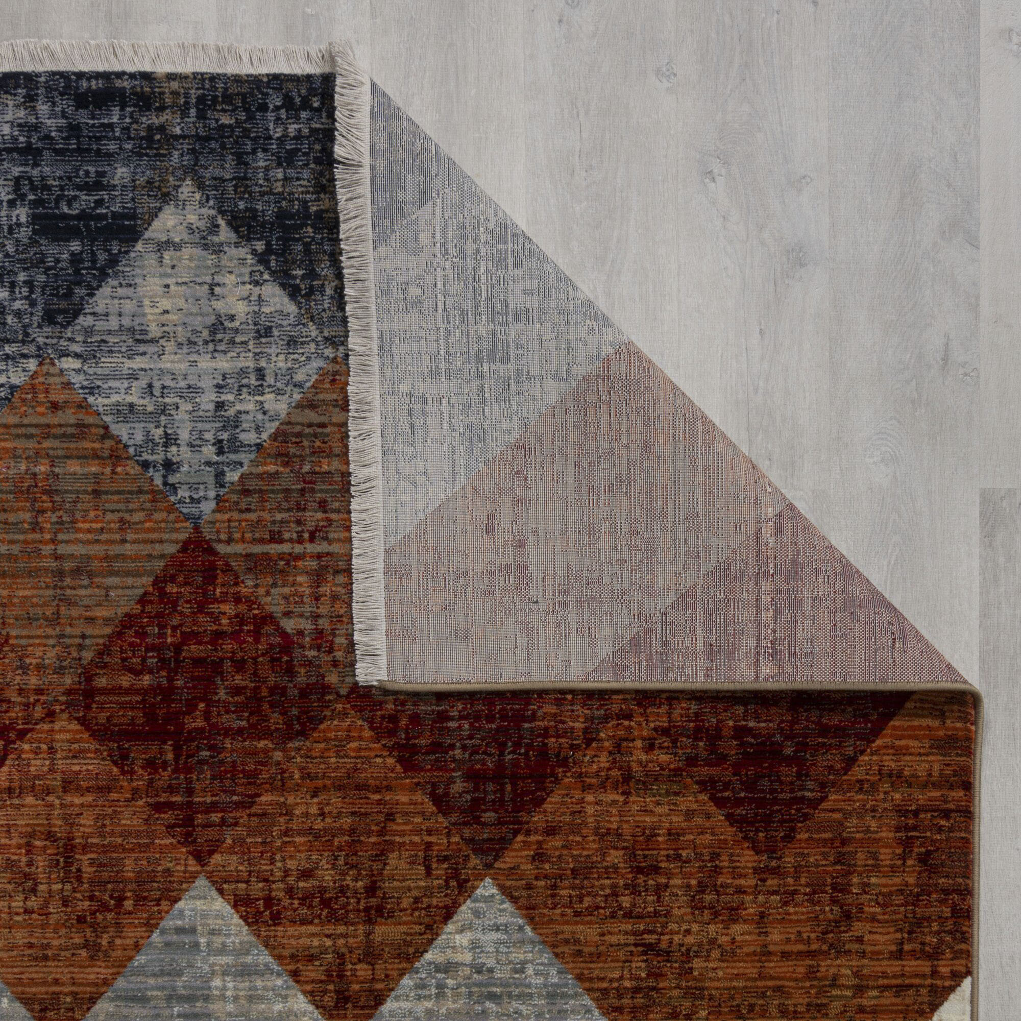 Thumbnail - FLAIR RUGS Teppich "Bradley Geo" rechteckig 8 mm Höhe Teppich, Wohnzimmer, Schlafzimmer, Esszimmer