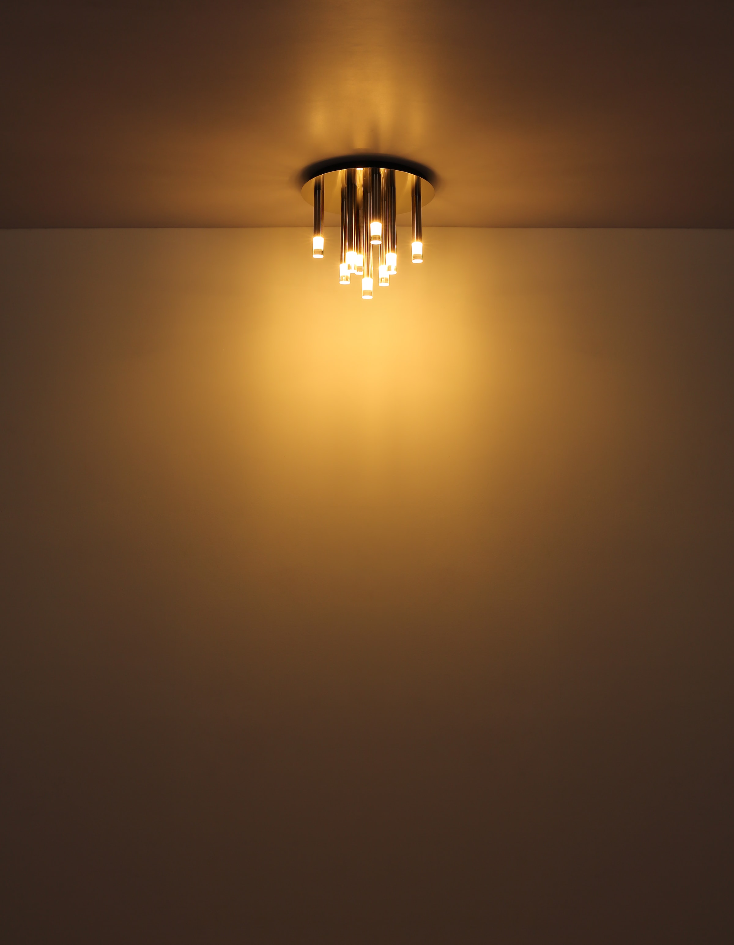 GLOBO LIGHTING Deckenleuchte »RYAN«, Leuchtmittel G9 | ohne Leuchtmittel, Deckenlampe/Stäbe/Metall/Wohnzimmer/Essbereich/Acryl satiniert
