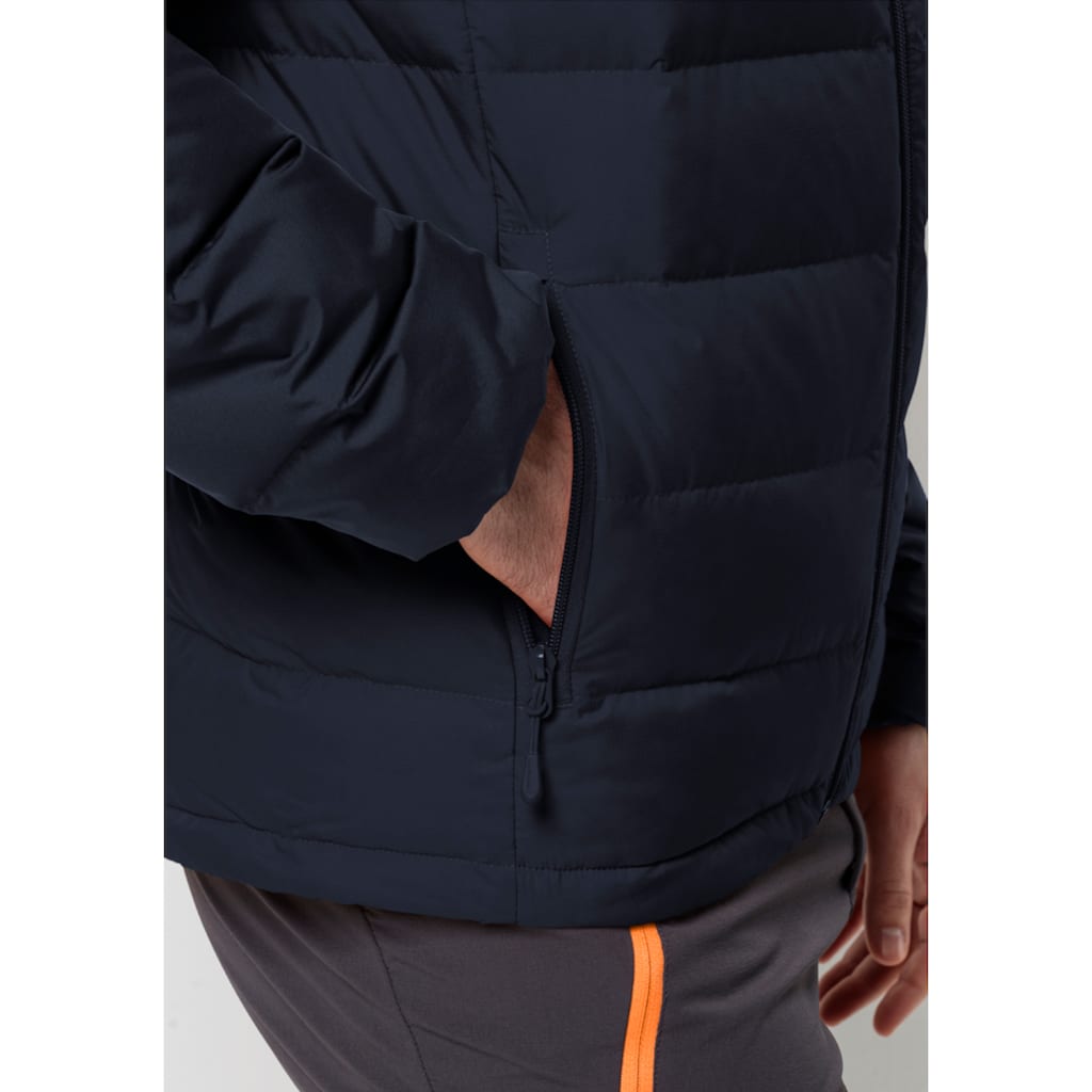 Jack Wolfskin Daunenjacke »ATHER DOWN HOODY M«, mit Kapuze