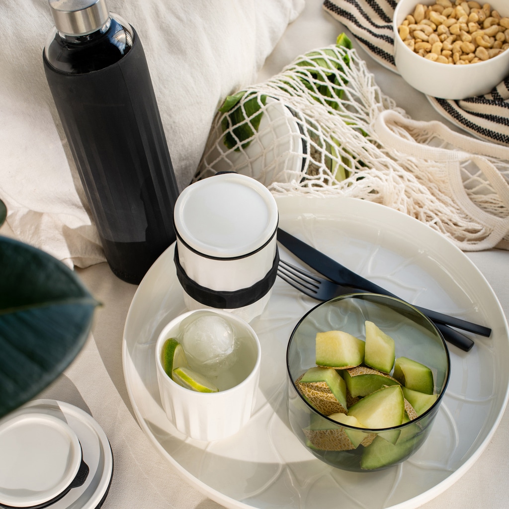 like. by Villeroy & Boch Lunchbox »Becher mit Deckel To Go & To Stay 300 ml weiß«, (1 tlg.)