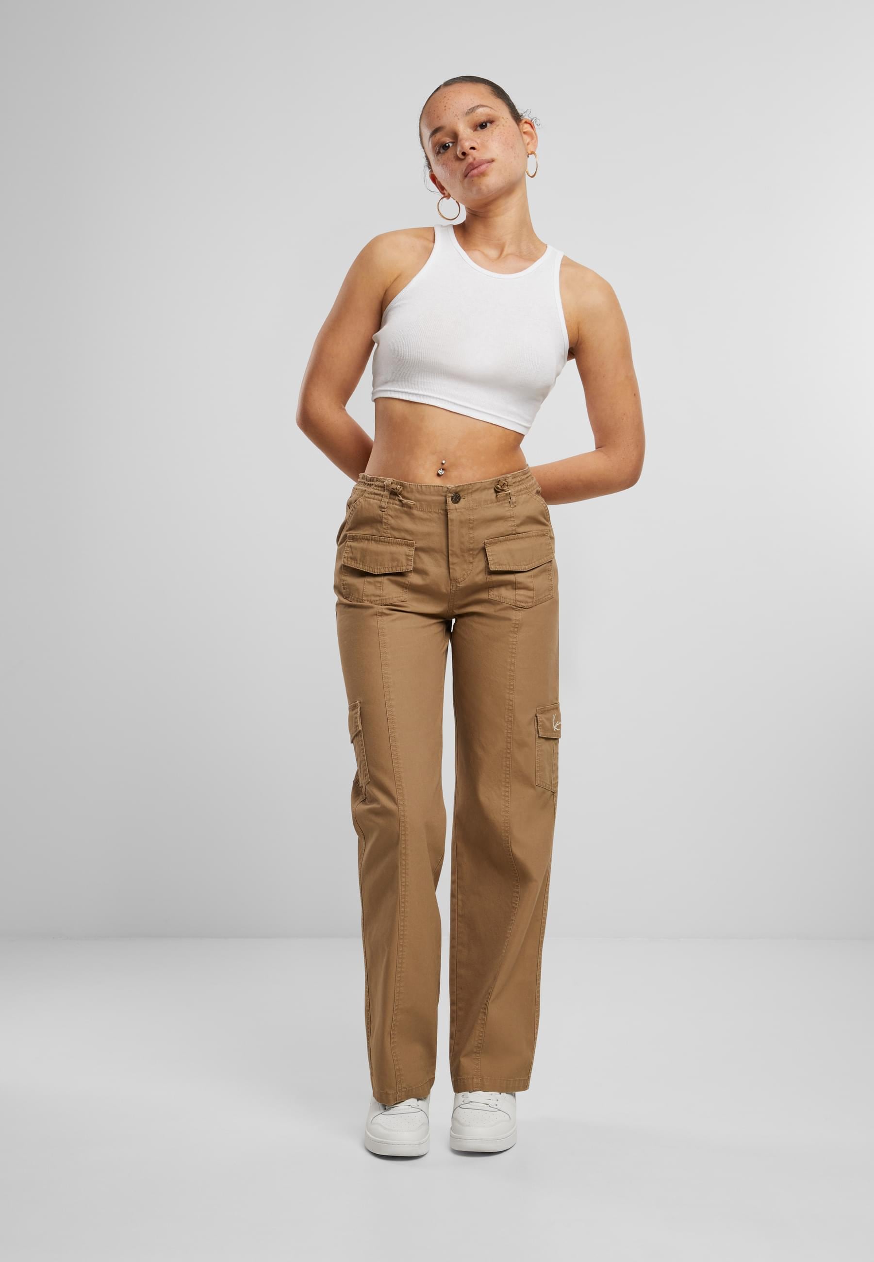 Karl Kani Cargohose »Karl Kani Karl Kani Signature Straight Leg Cargo Pants«, (1 tlg.)