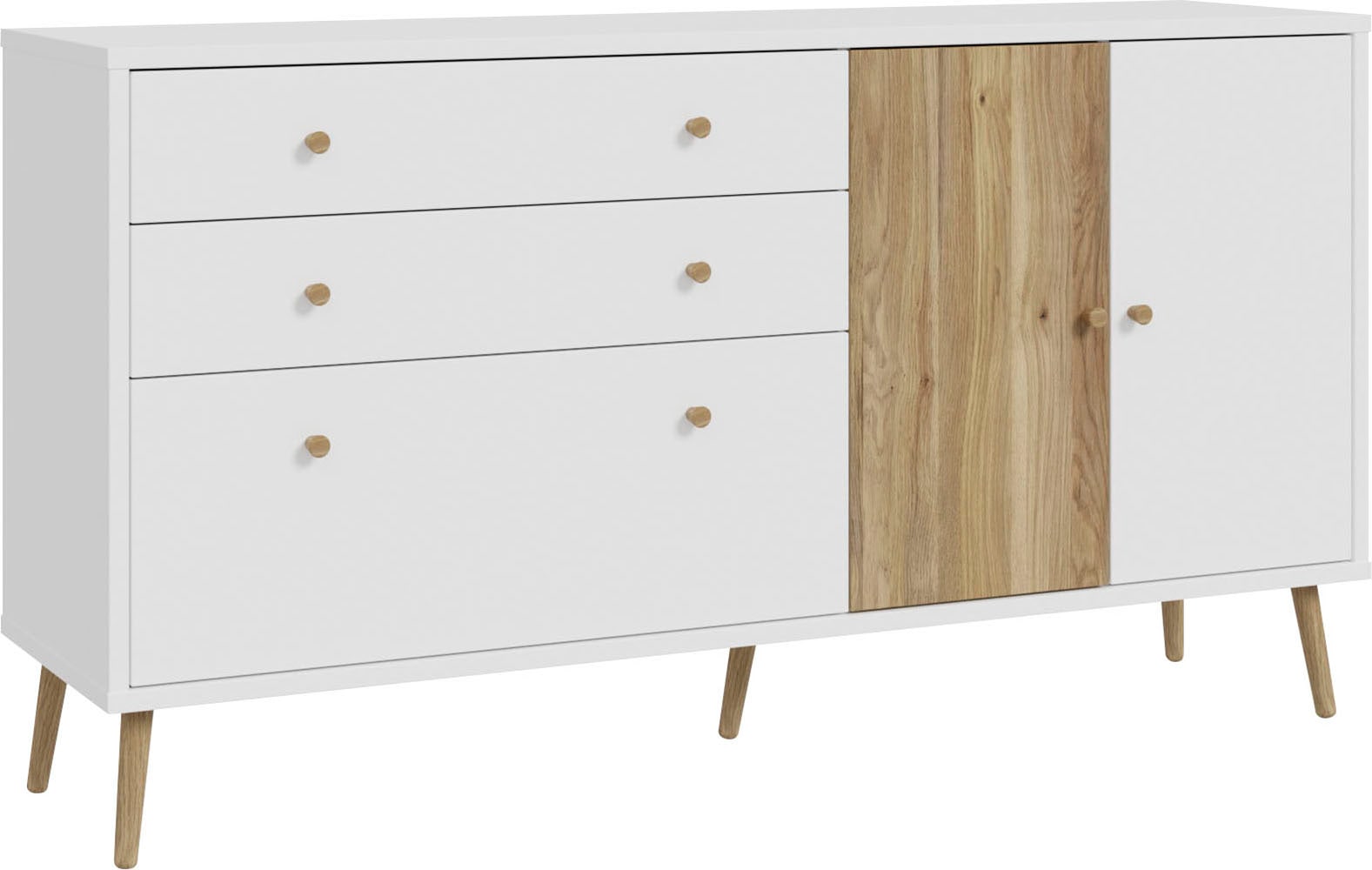 FORTE Sideboard "Harllson EasyKlix by Forte", die neue geniale Art Möbel aufzubauen