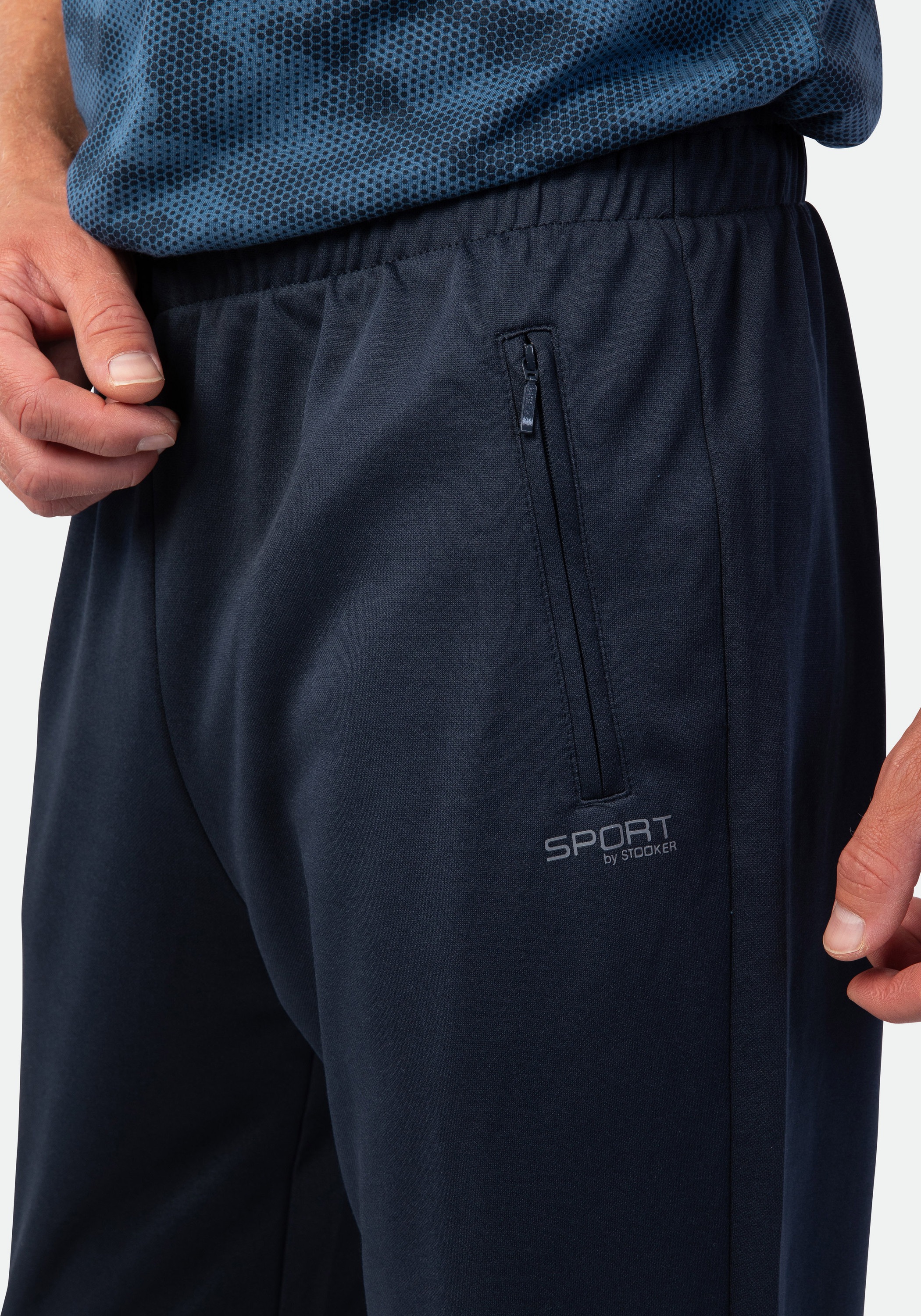 Thumbnail - Stooker Men Sporthose "Baumwolle Trainingshose" Regular Fit Sport Baumwolle für Herren