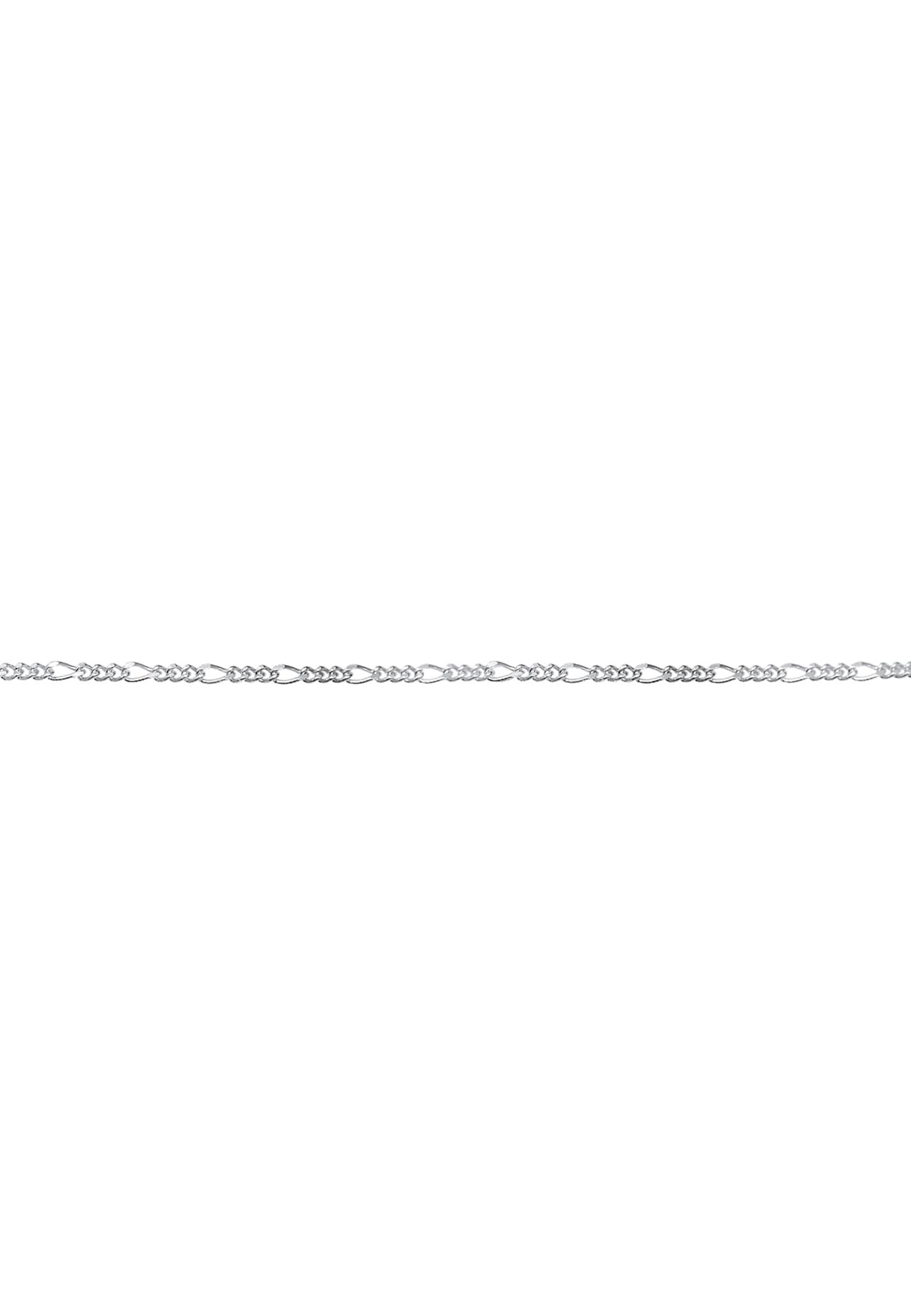 Elli Kette ohne Anhänger »Choker Figaro Basic Blogger 925 Silber«