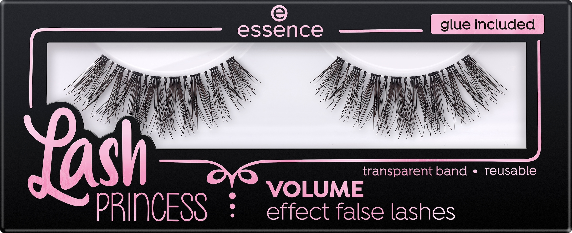 Essence Bandwimpern »Lash PRINCESS VOLUME effect false lashes«, (Set, 3 tlg.)  kaufen | BAUR