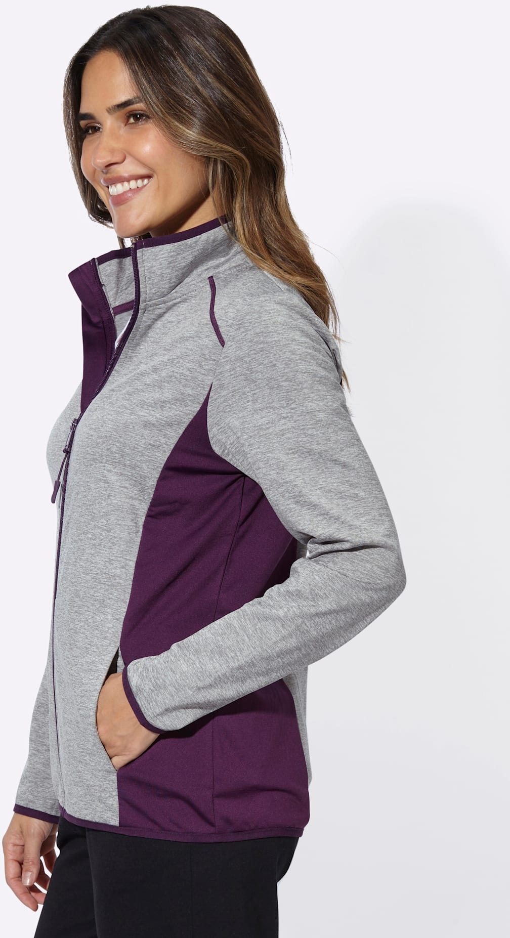   Laufjacke ohne Kapuze