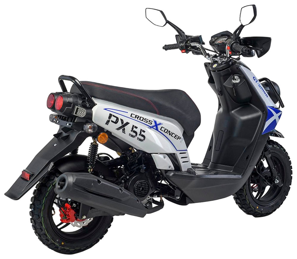 GT UNION Motorroller »PX55 Cross Conzept 45«, 49,6 cm³, 45 km/h, Euro 5, 3 PS, Luftgekühlter Motor