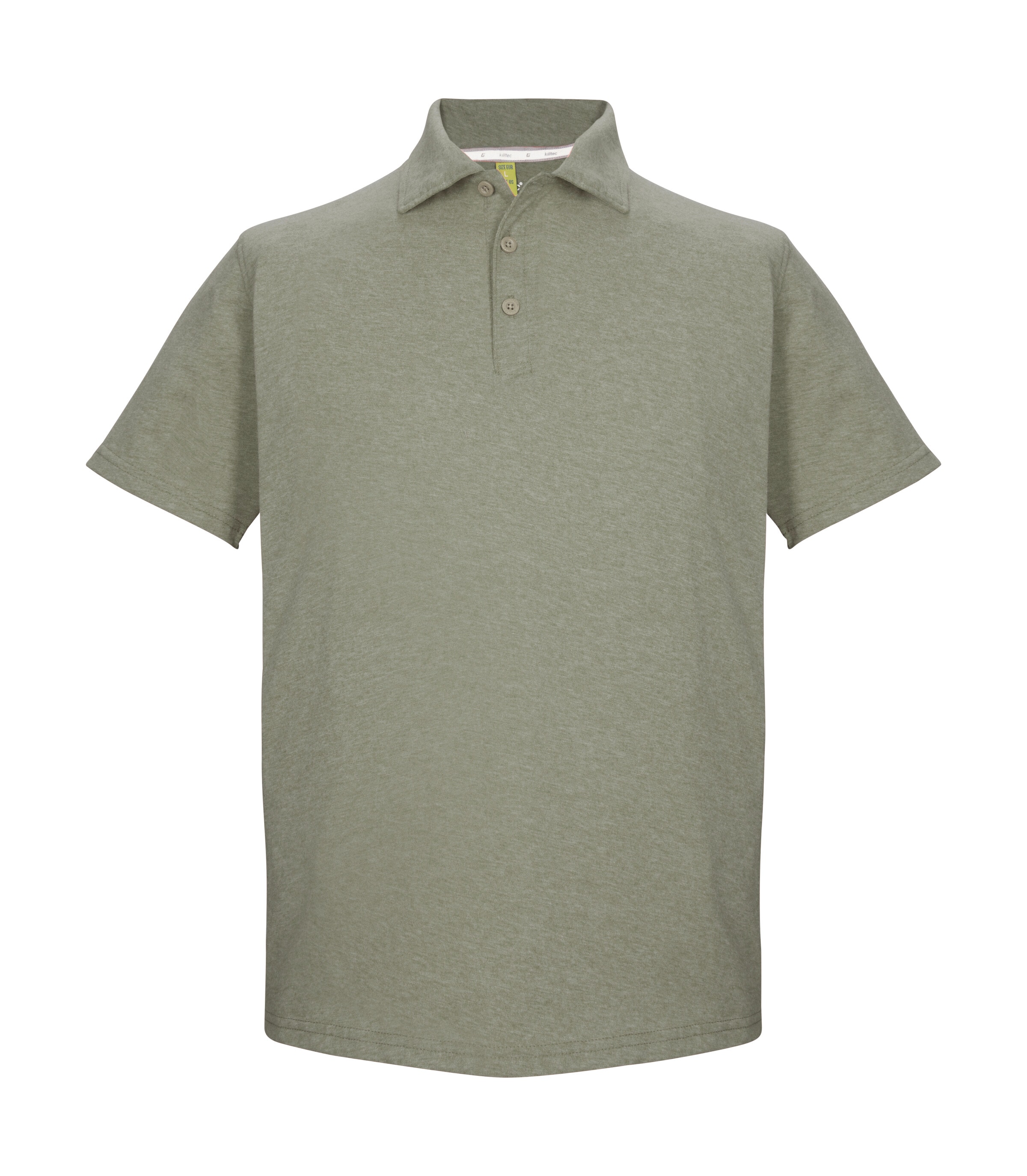 Killtec Poloshirt "KOS 82 MN PLSHRT" Sportliches Herren Poloshirt mit Melange-Optik und Knopfleiste