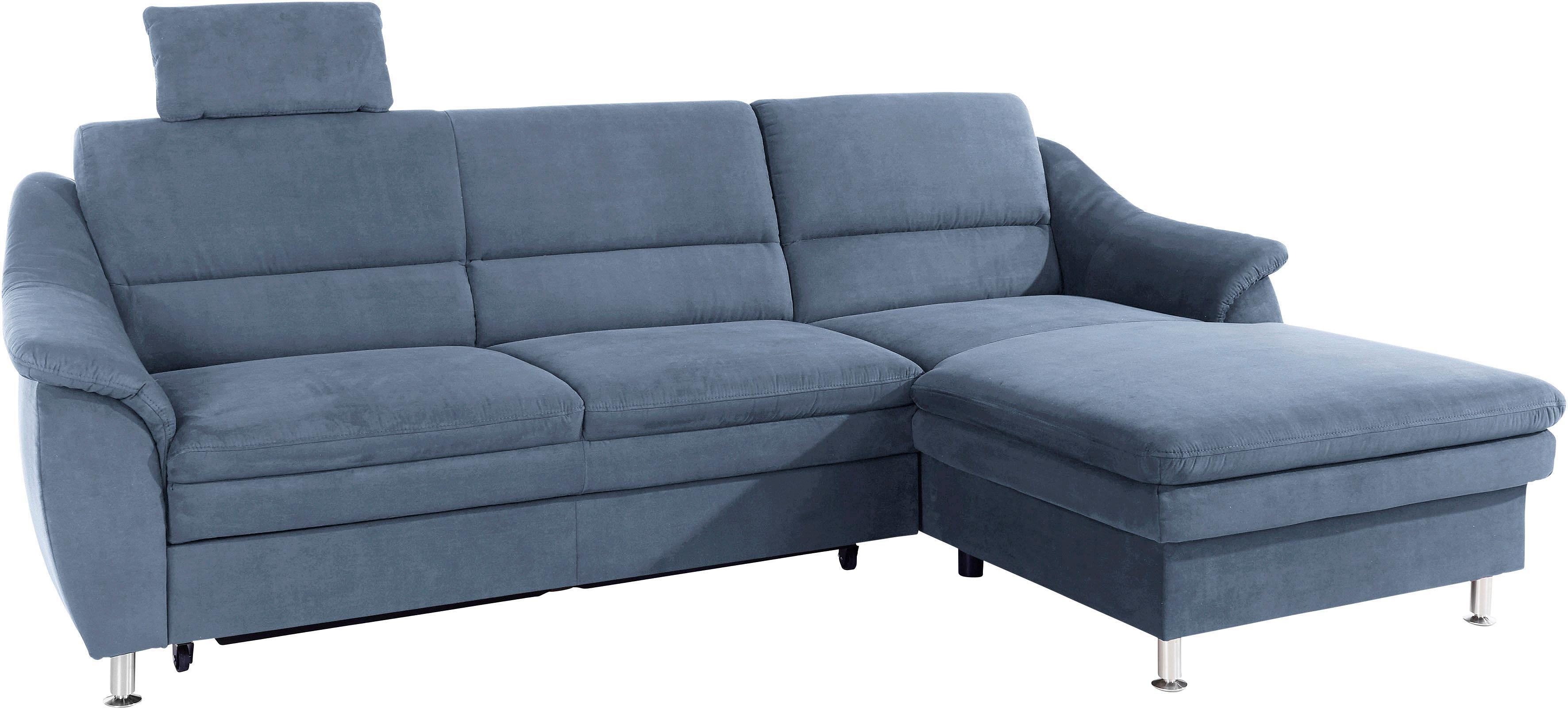 sit&more Ecksofa "Cardoso L-Form" mit Federkern, wahlweise mit Schlaffunktion