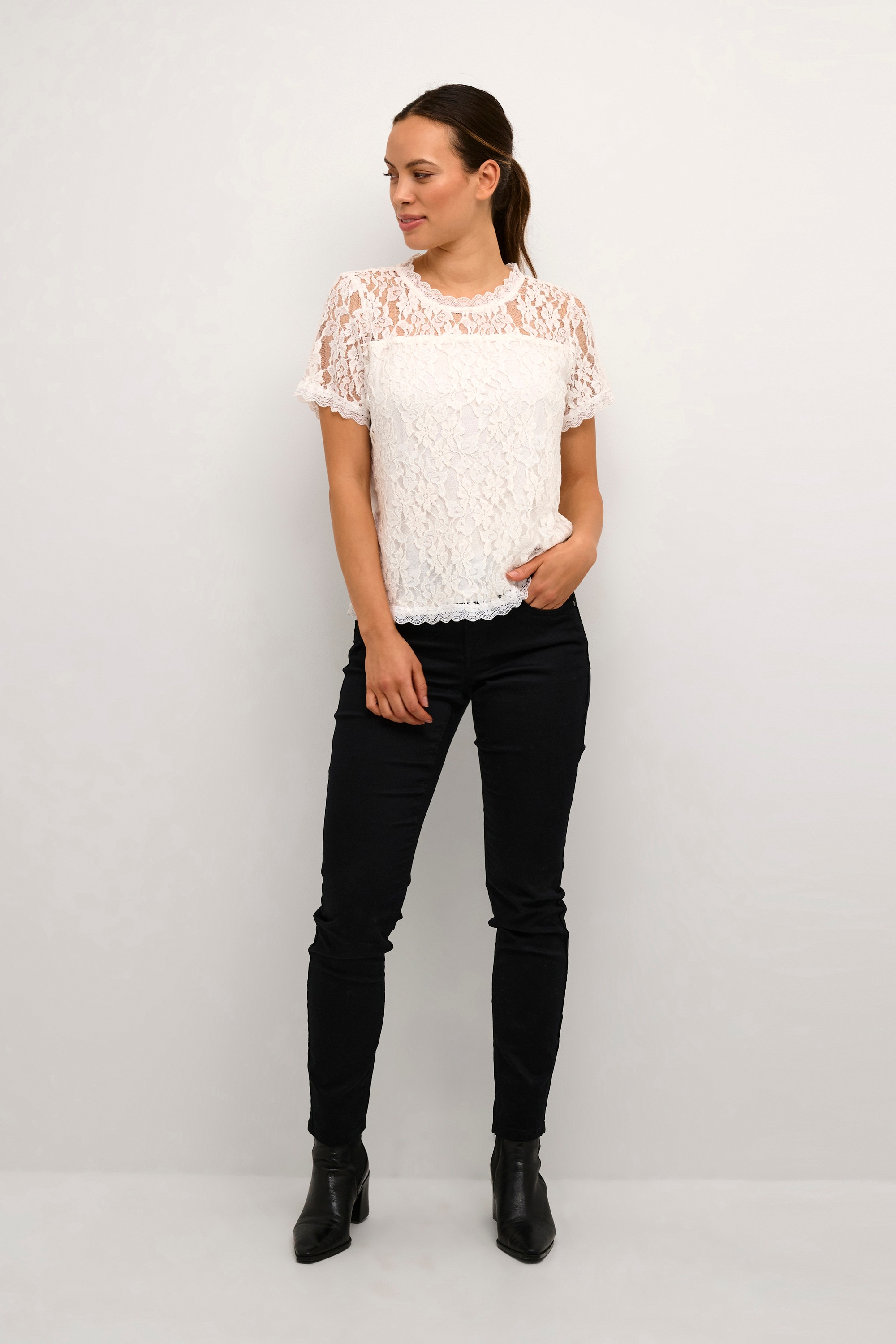 Cream Kurzarmbluse »Bluse kurzarm CRKit«