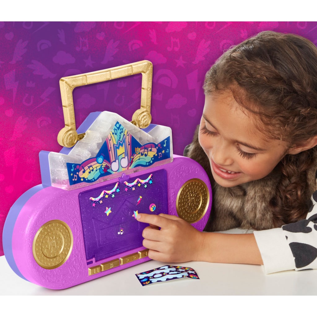 Hasbro Spielwelt »My Little Pony Zaubermelodie Radio«, mit Spielfiguren Sunny, Pipp und Sparky