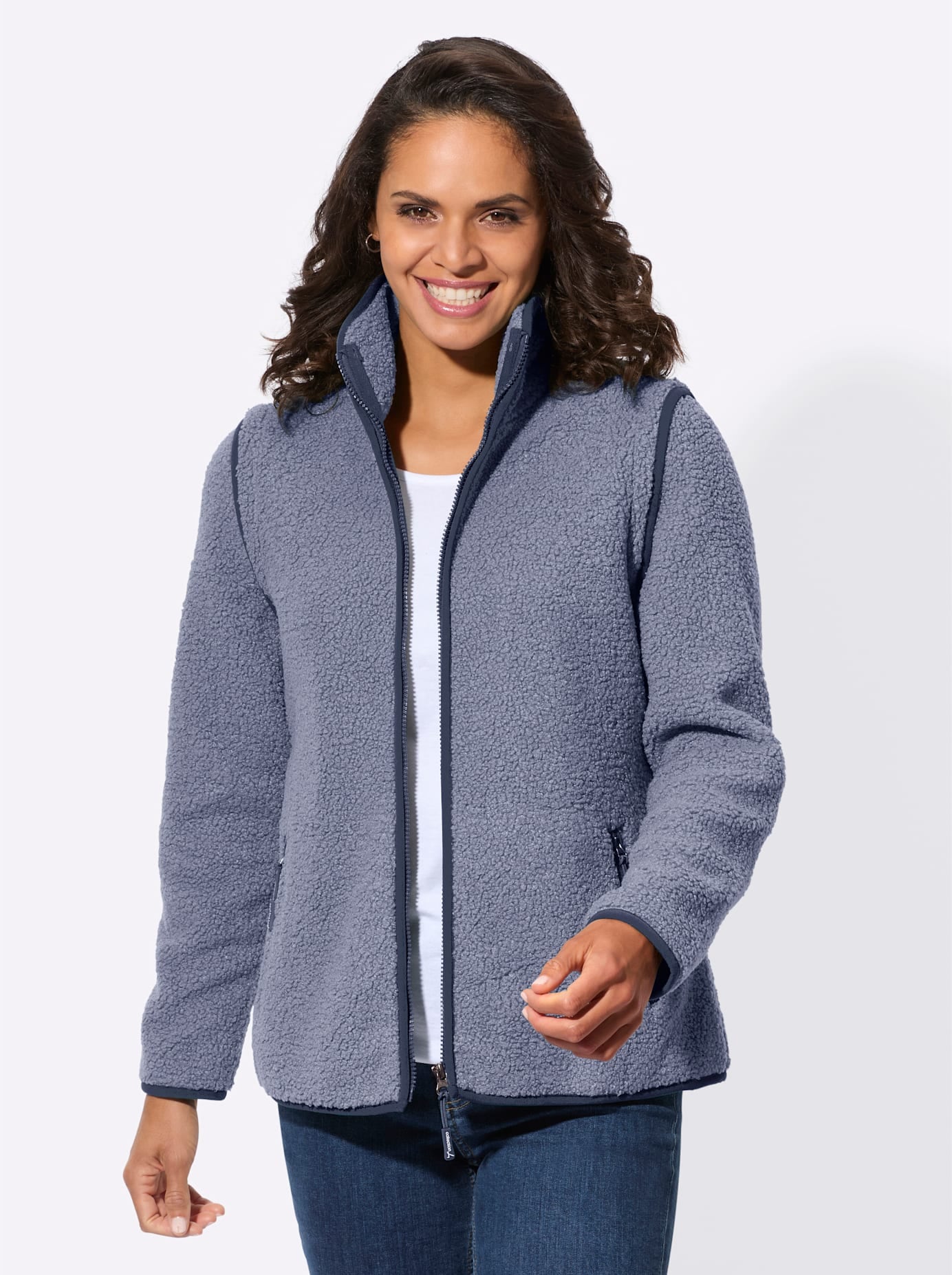 Casual Looks Fleecejacke günstig online kaufen