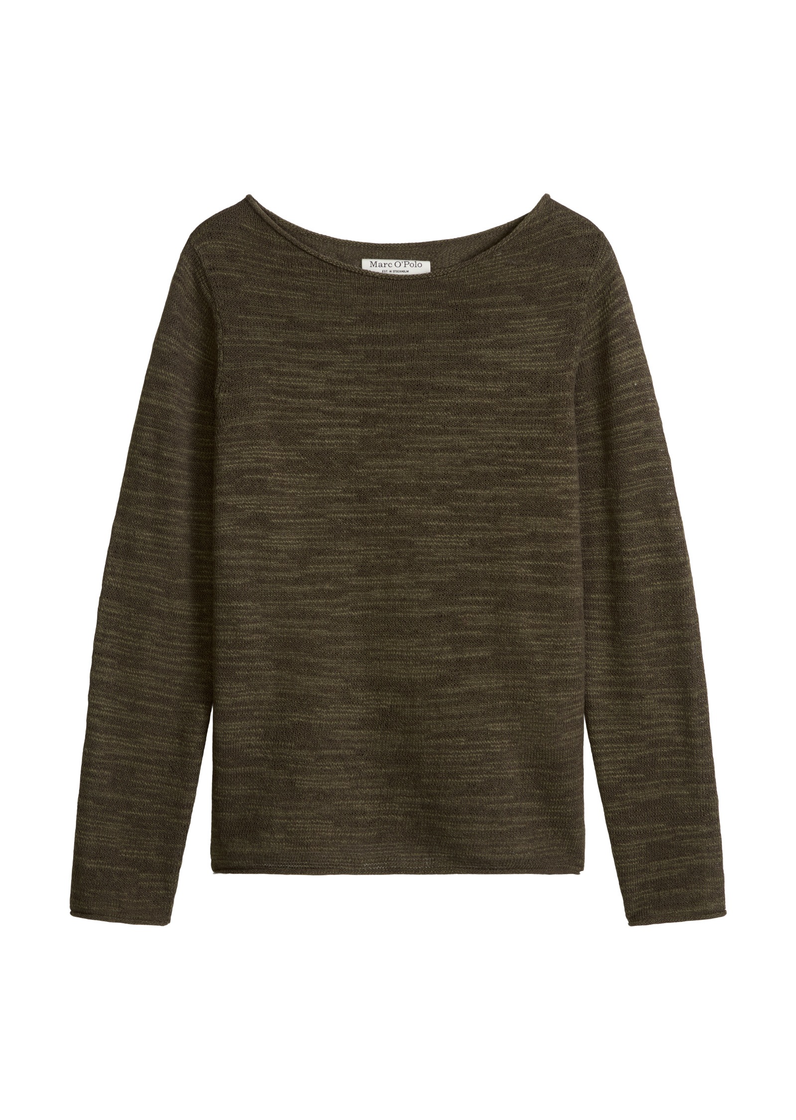 Marc O'Polo Strickpullover »aus Leinen-Baumwolle-Mix«