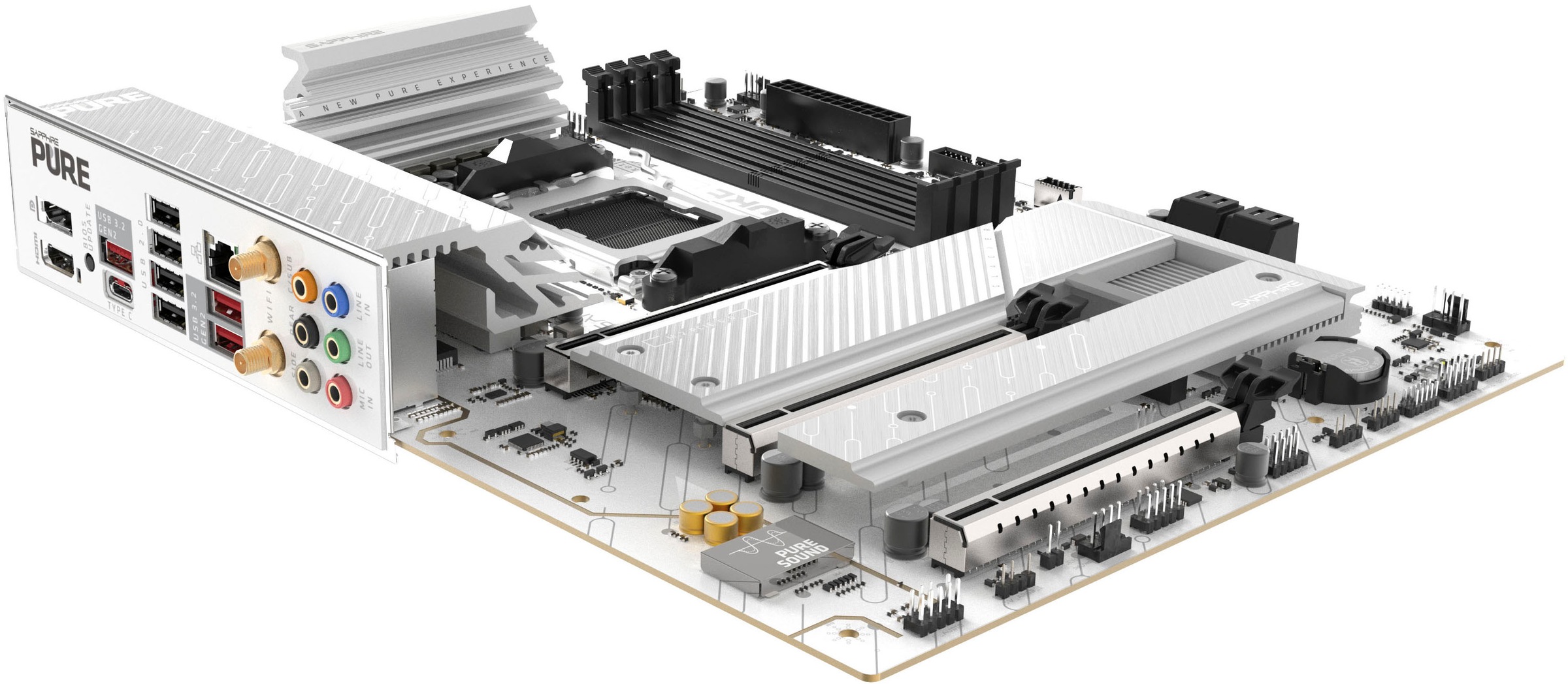 Sapphire Mainboard »PURE B850A WIFI 7«