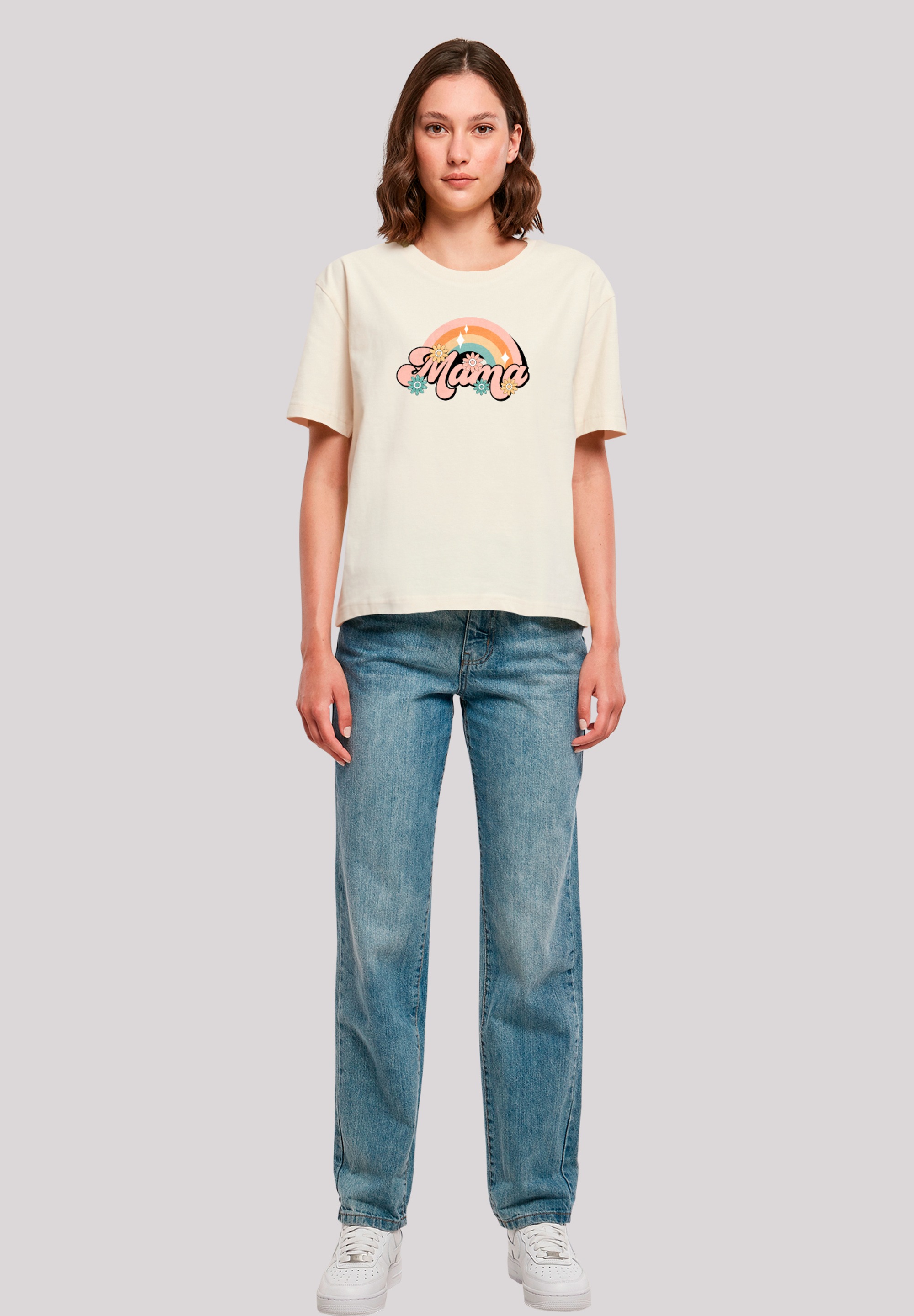F4NT4STIC T-Shirt »Mothers Day Celebration Rainbow«, Premium Qualität