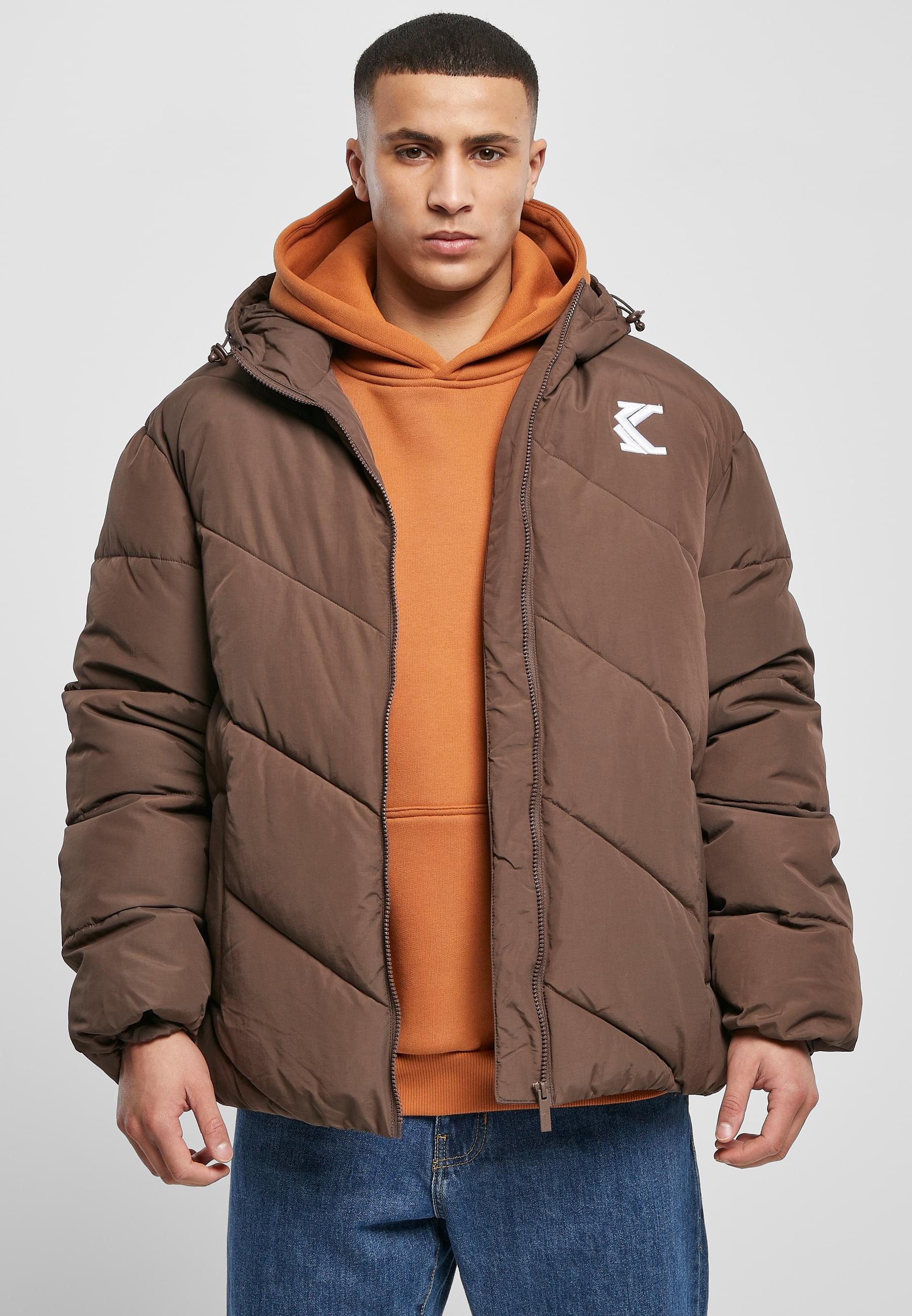 Karl Kani Winterjacke »Karl Kani Herren KM224-022-1 KK OG Hooded Puffer Jacket« 1 Stk. tlg. mit Kapuze