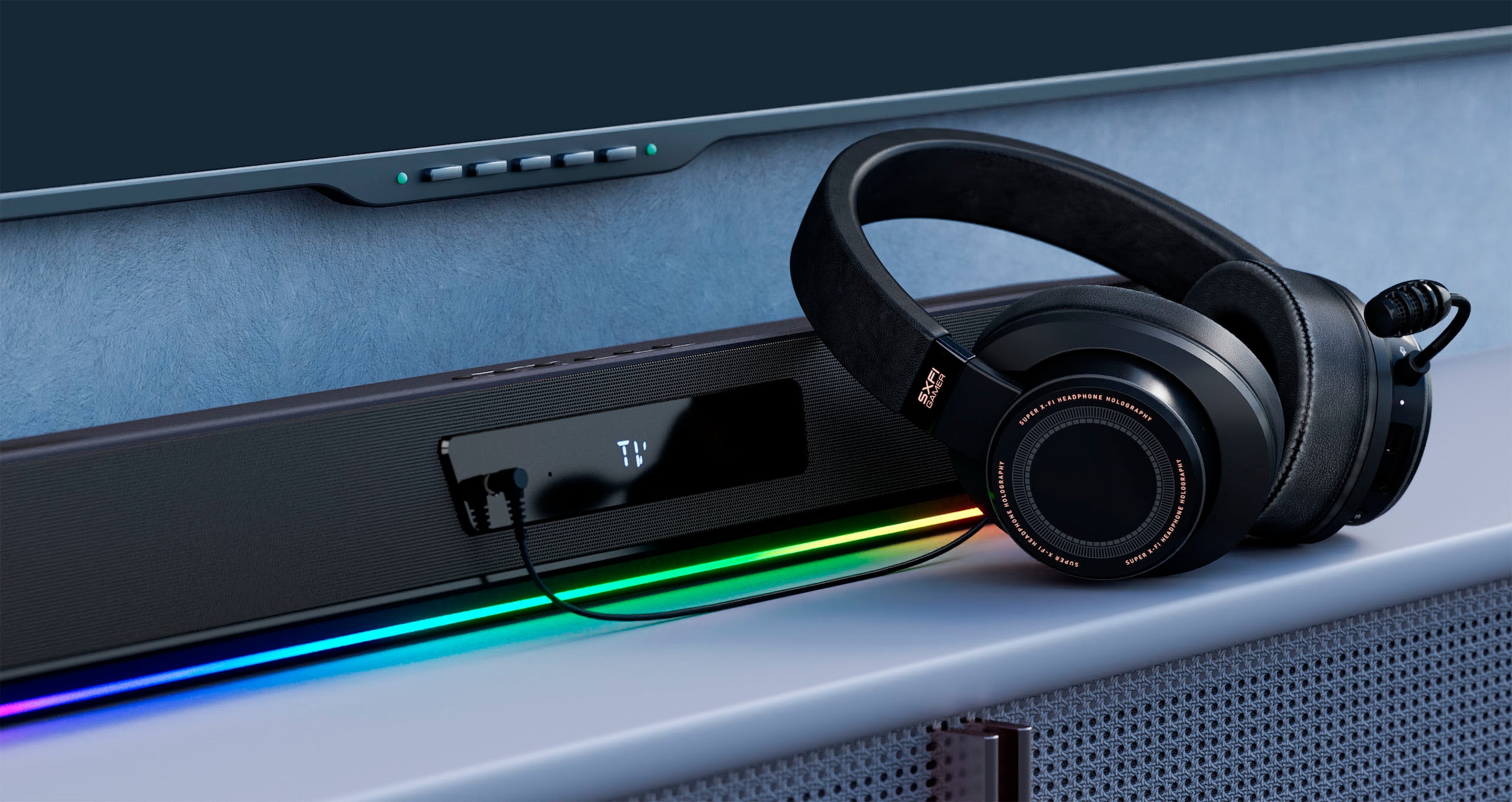 Creative Soundbar »Sound Blaster KATANA SE Soundbar, Super X-Fi, HDMI-ARC, USB-Audio«, Bluetooth 5.0